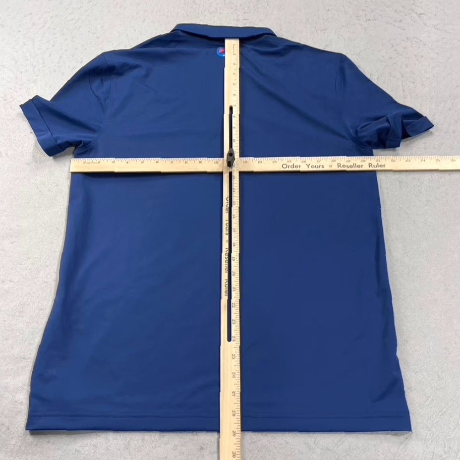 Vintage Extracurricular Four Aces LIV Golf Polo Shirt Mens S Blue Short Sleeve Button Collar Polo Shirt - Golf Sports Preppy Classic Mens Size US S / EU 44-46 / 1 - 6 Thumbnail