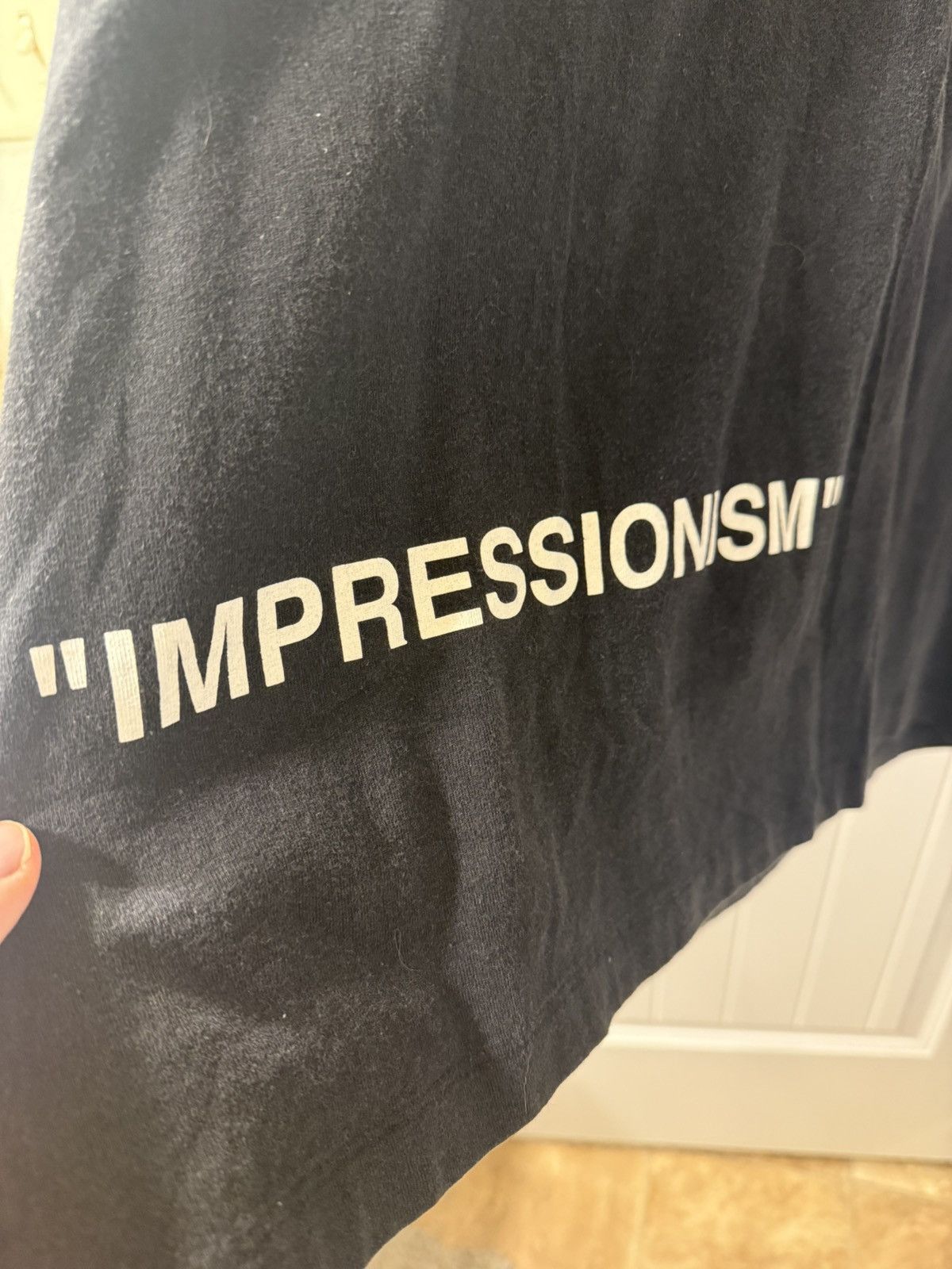 Off-White “Impressionism” black tee Size US S / EU 44-46 / 1 - 3 Thumbnail