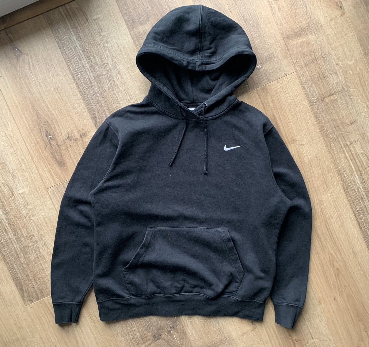 Nike × Vintage Vintage Nike embroidered Swoosh hoodie Size US M / EU 48-50 / 2 - 2 Thumbnail