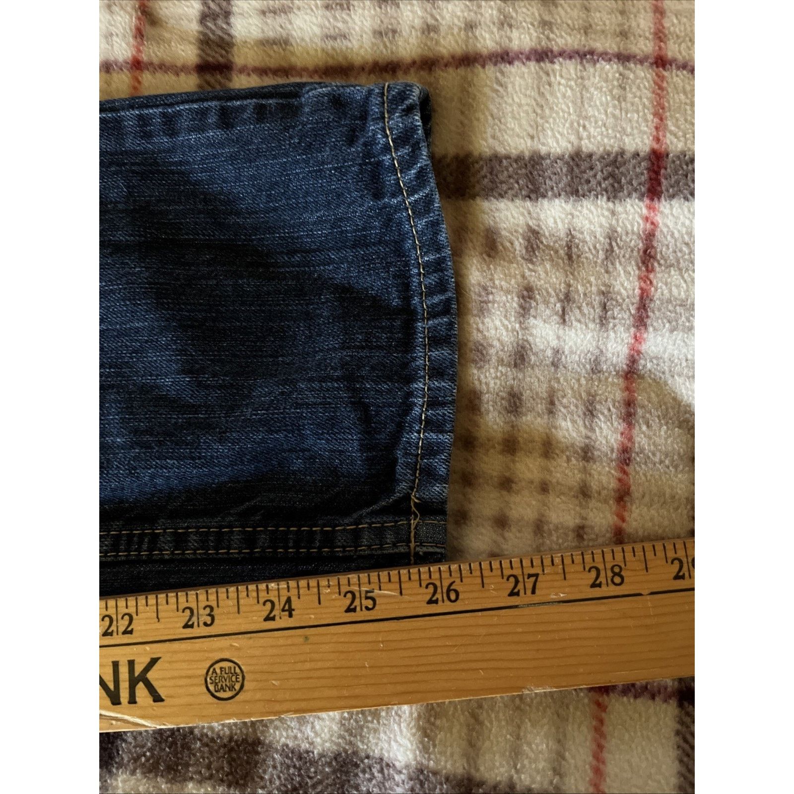 Levi's Levi's 505 Regular Straight Leg 14 Slim 26x26 Med Wash Blue Size US 26 / EU 42 - 7 Thumbnail