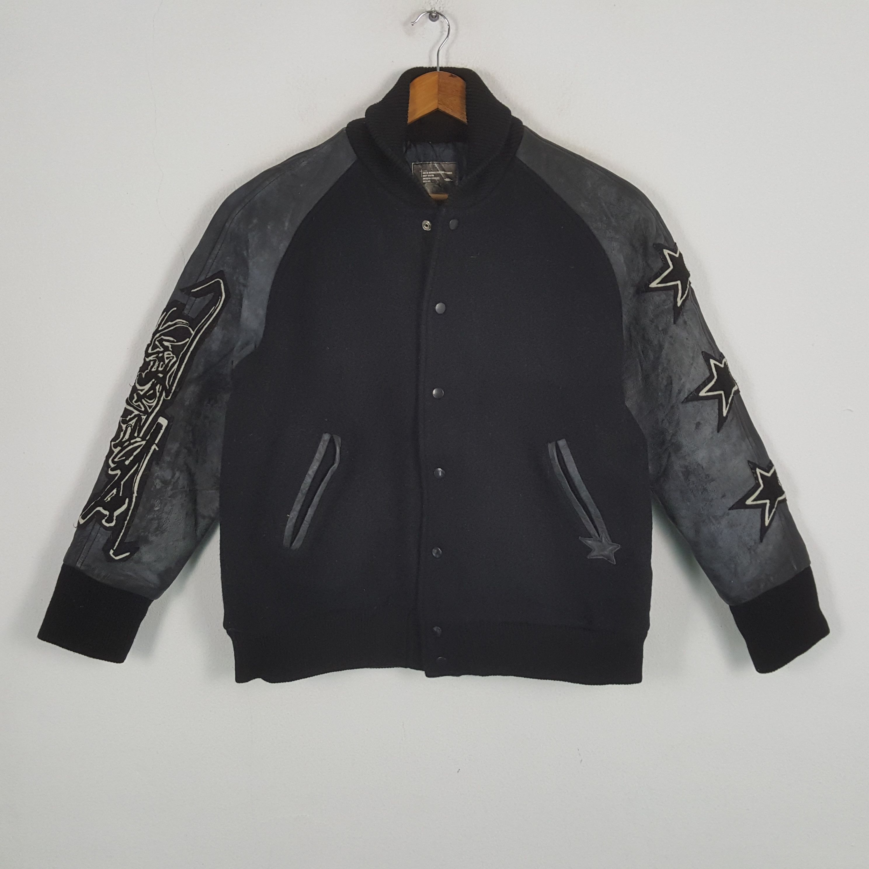 If Six Was Nine × Japanese Brand Vintage AMBIVALENT If Six Was Nine Custom Varsity Jacket Size US L / EU 52-54 / 3 - 3 Thumbnail