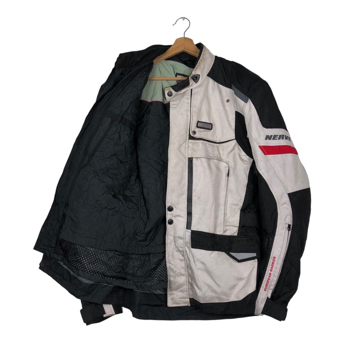 Hein Gericke × Japanese Brand 📌Vintage Biker Jacket Motor Cross Racing Nerve Issey Miyake Size US XL / EU 56 / 4 - 12 Thumbnail
