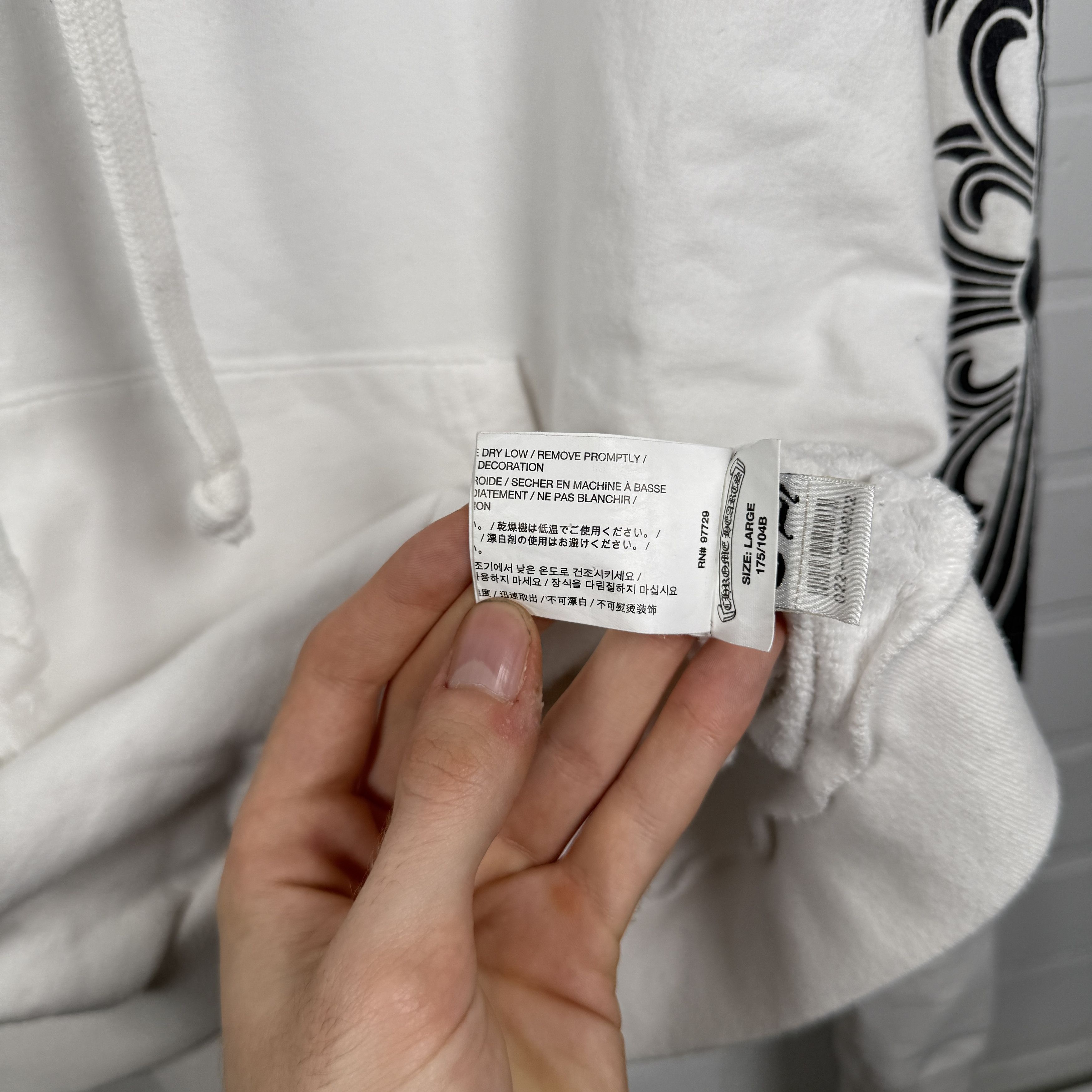Chrome Hearts Chrome Hearts Floral Hoodie White Size US L / EU 52-54 / 3 - 10 Thumbnail