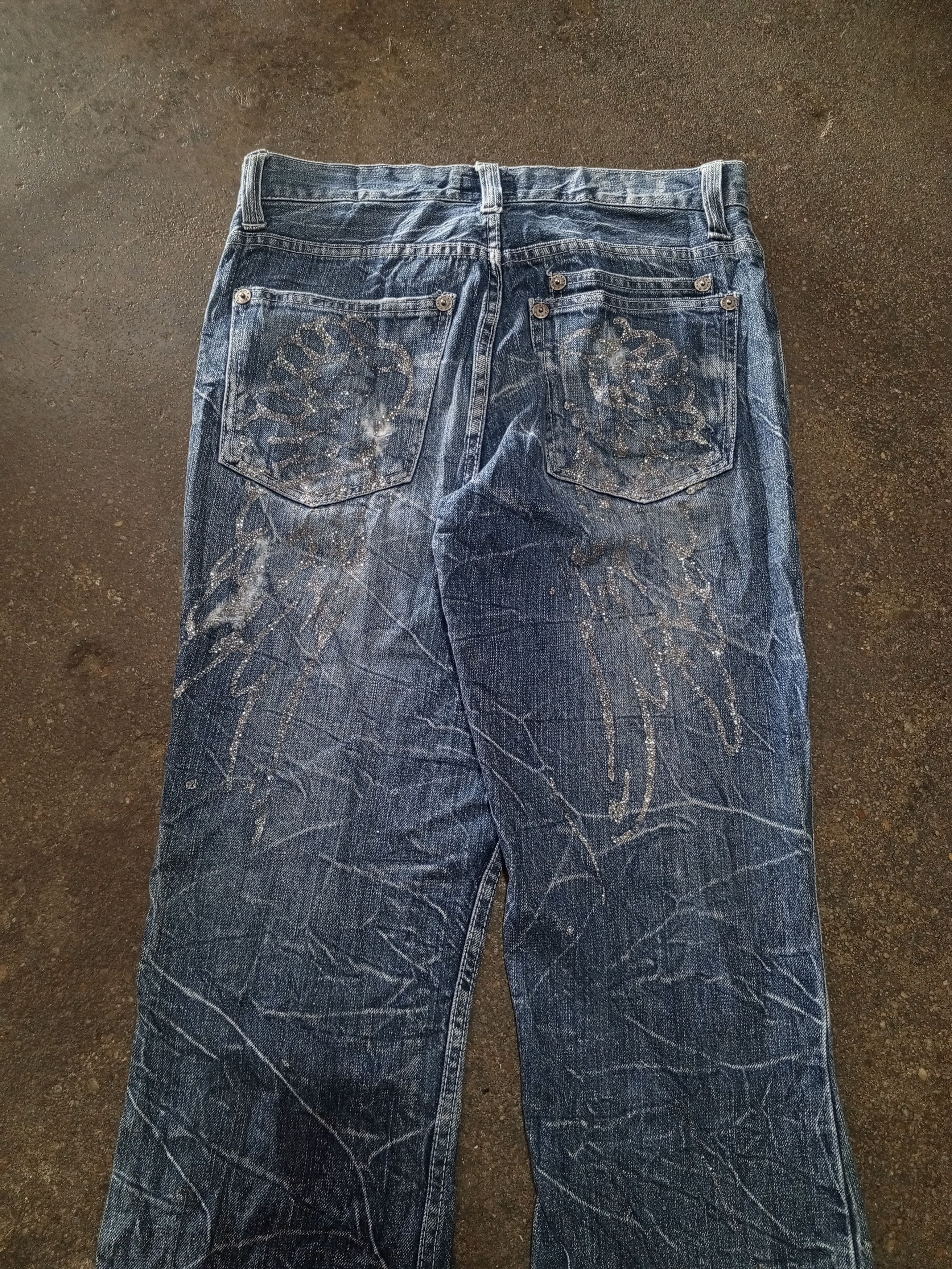 Japanese Brand JAPANBRAND - NYLAUS JEANS RARE Size US 31 - 5 Thumbnail