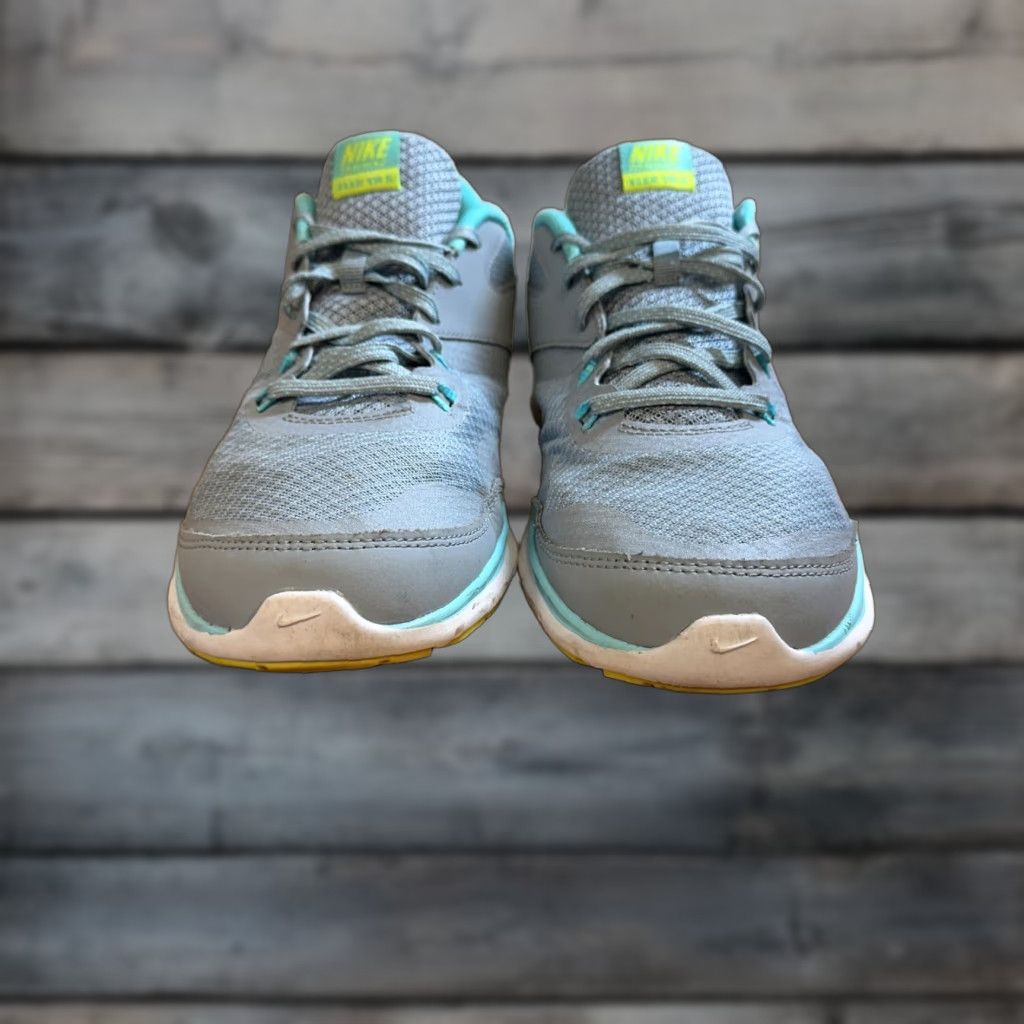 Nike Nike Flex TR5 Shoes Womens 9.5 Gray Blue Low Top Lace Sneaker 724858 004 Size M / US 6-8 / IT 42-44 - 1 Thumbnail