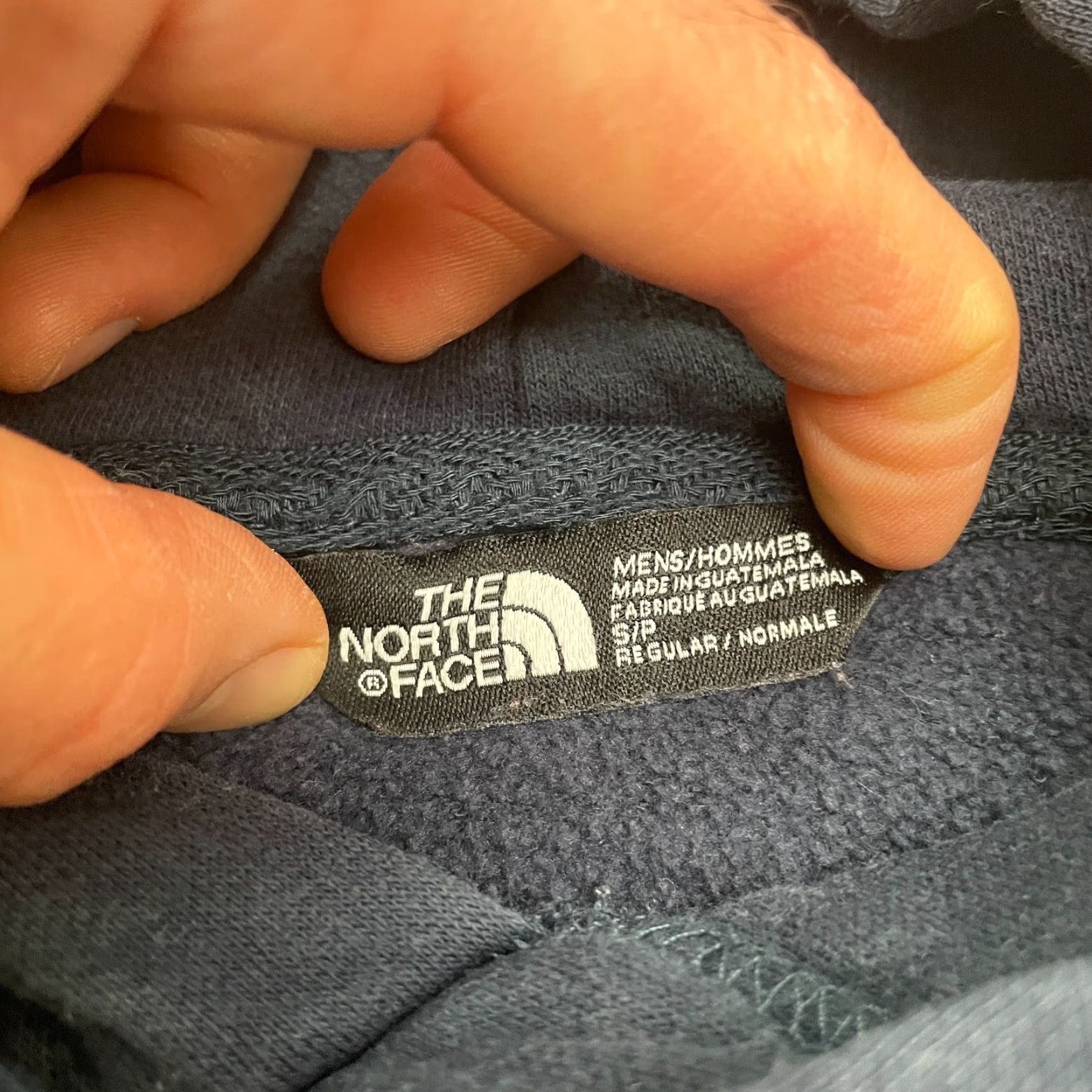 The North Face The North Face Hoodie Mens Small Blue Graphic Fleece Pullover Casual Sweatshirt Size US S / EU 44-46 / 1 - 5 Thumbnail