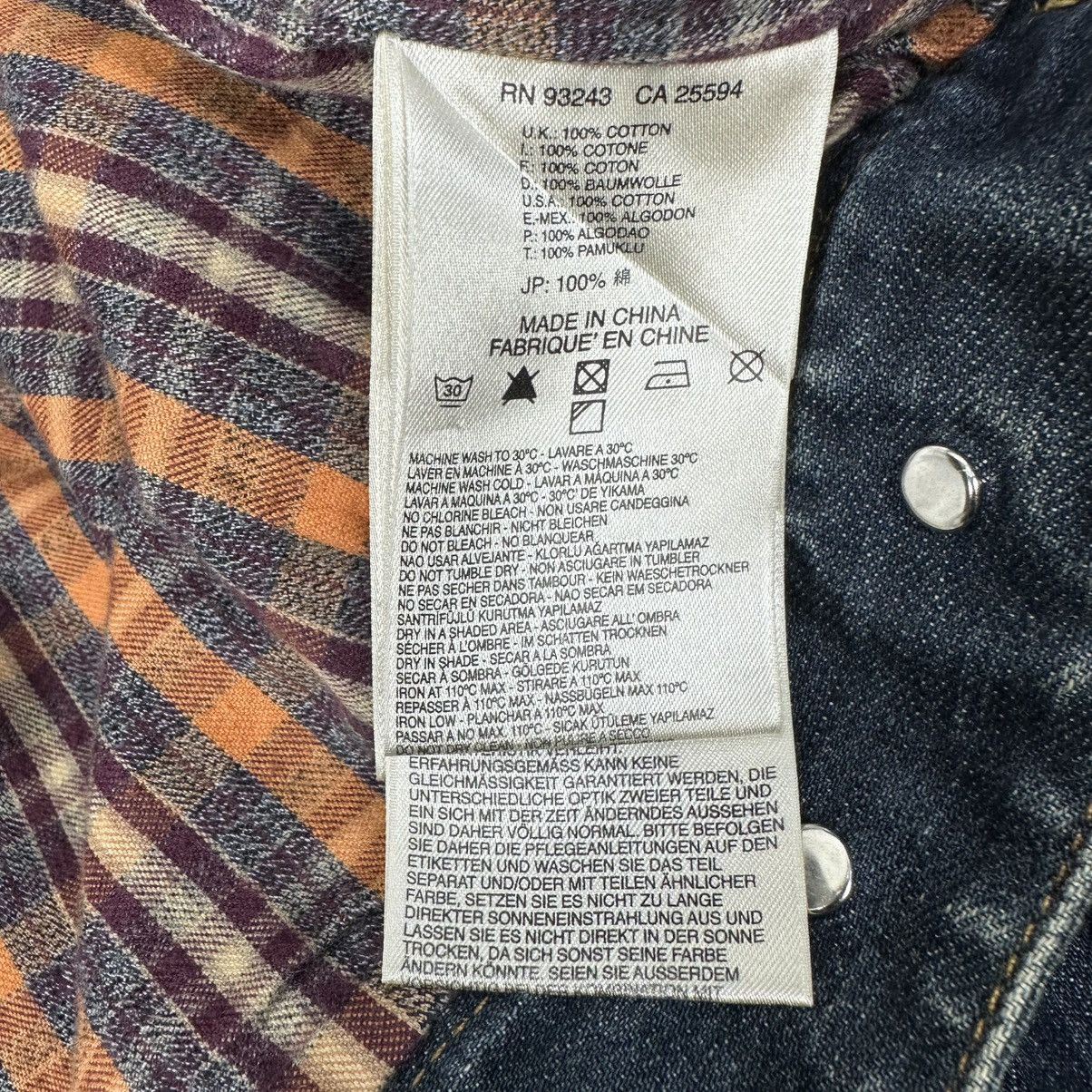DIESEL DENIM CORDUROY COLLAR JACKET