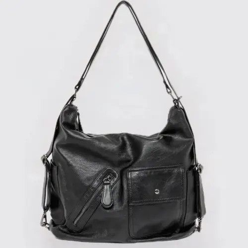 Japanese Brand PU Leather Shoulder Bag Size ONE SIZE - 2 Thumbnail