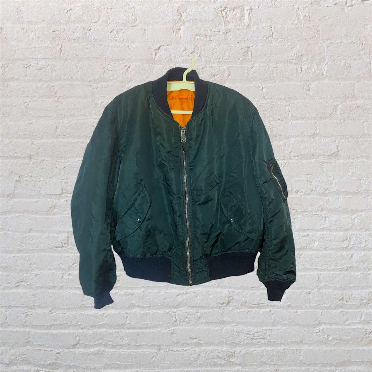 Vintage alpha industries flight bomber jacket