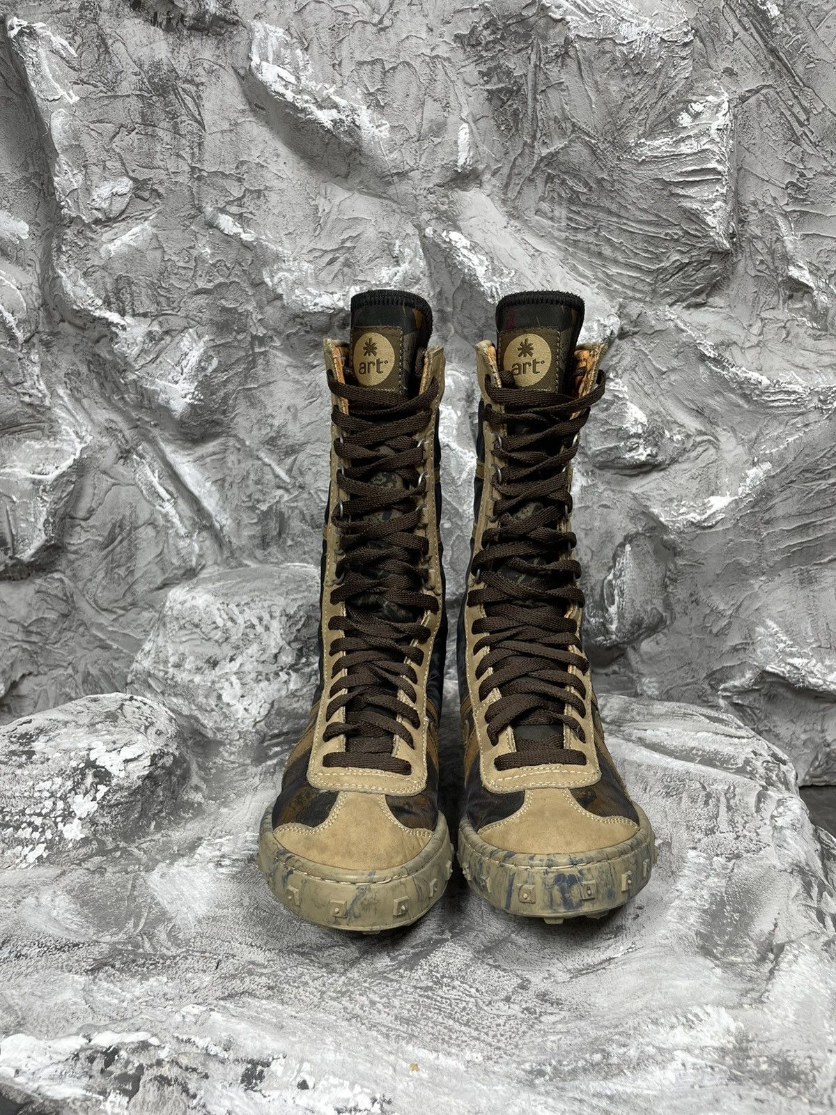 Japanese Brand × Vintage Art* Vintage Y2K Punk Grunge Shoes Japanese Style Size US 7 / IT 37 - 3 Thumbnail