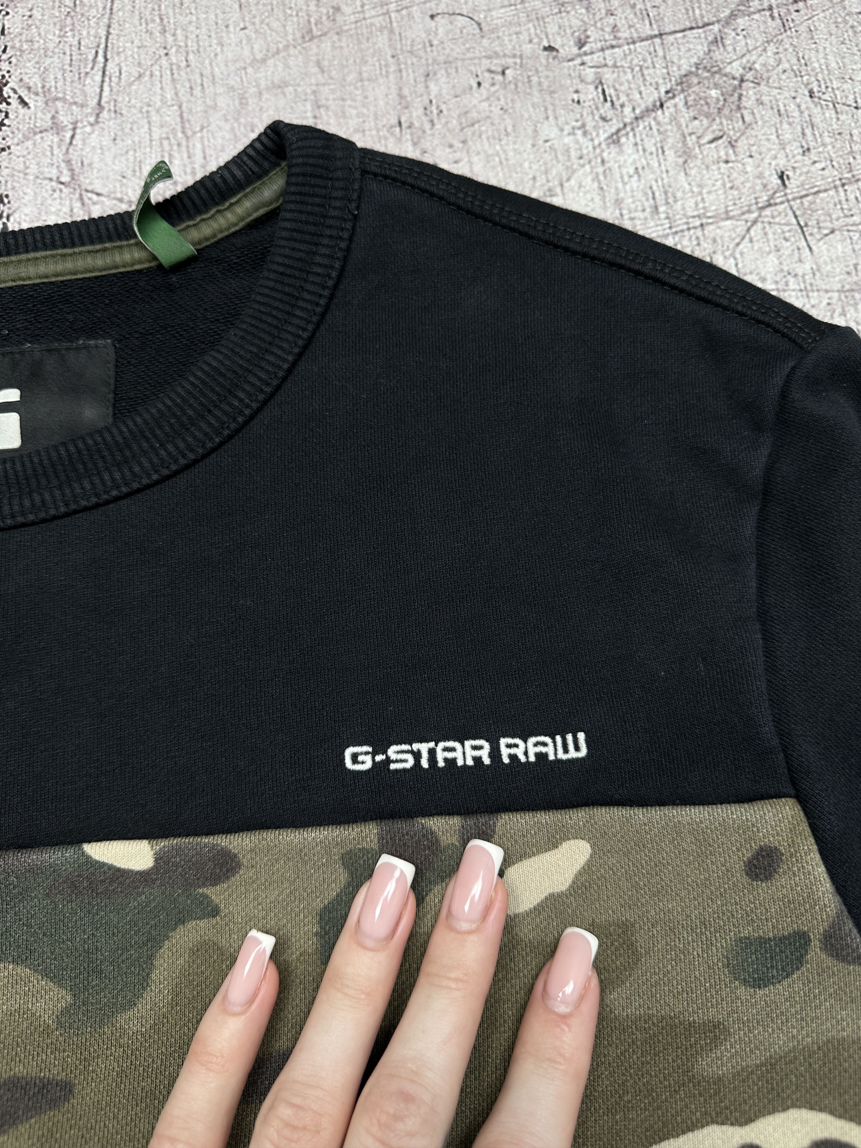 G-Star G Star Raw Core Camo Block Mens Sweatshirt Size US L / EU 52-54 / 3 - 3 Thumbnail