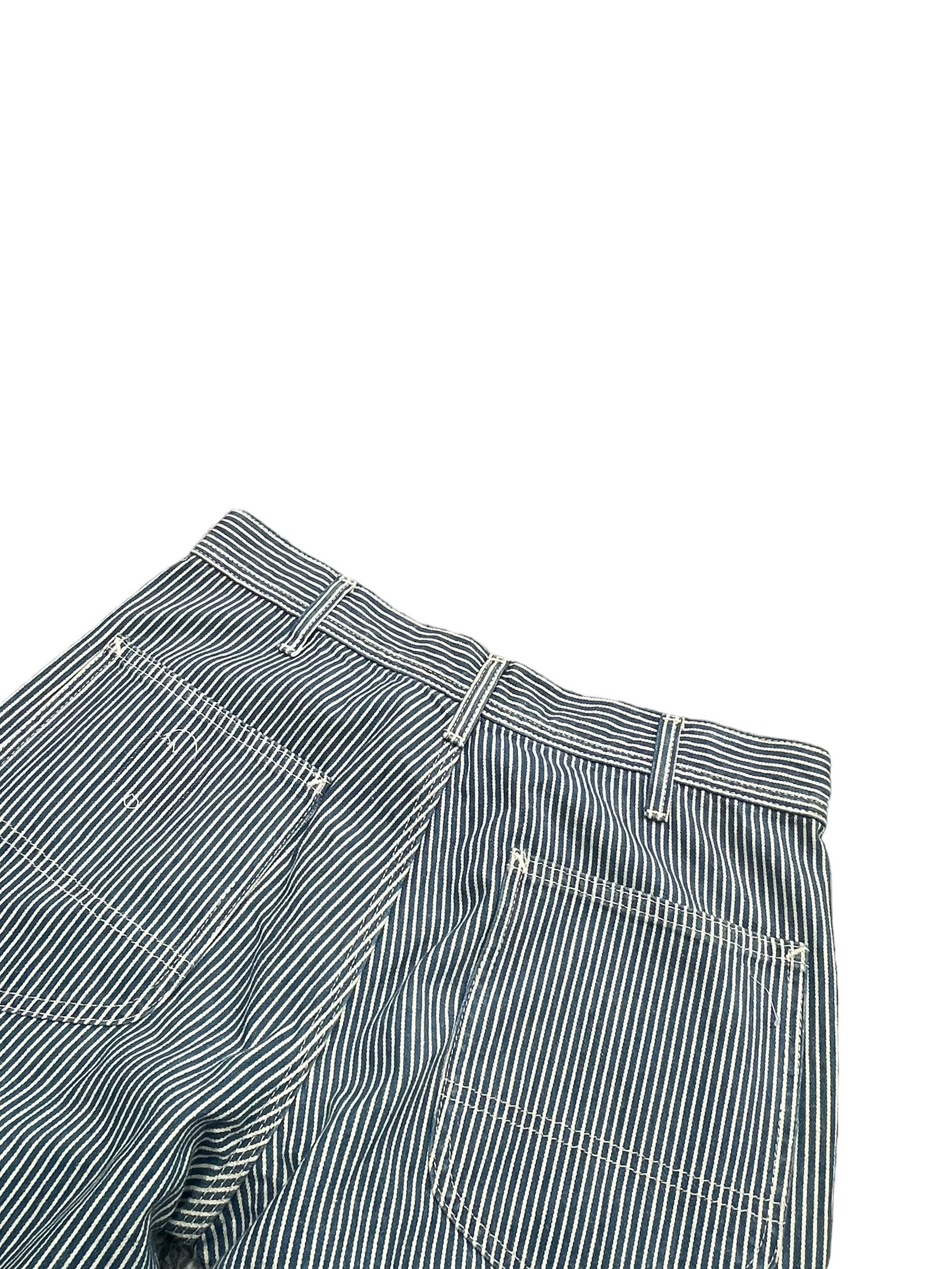 Japanese Brand Vintage Lee Hickory Workers Denim Size US 31 - 5 Thumbnail