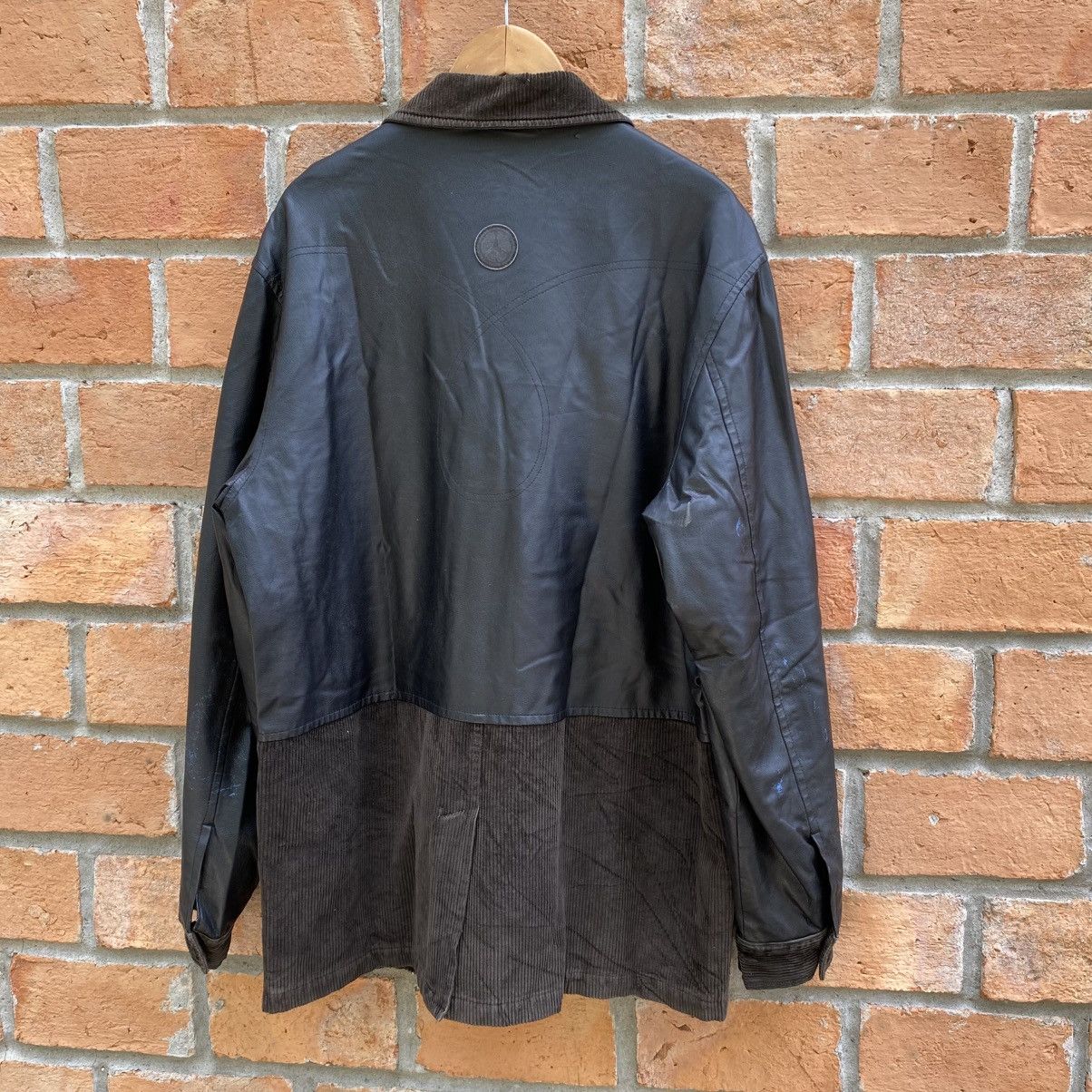 Moschino Moschino Brown Fux Leather & Corduroy Panel Jacket Size US M / EU 48-50 / 2 - 8 Thumbnail