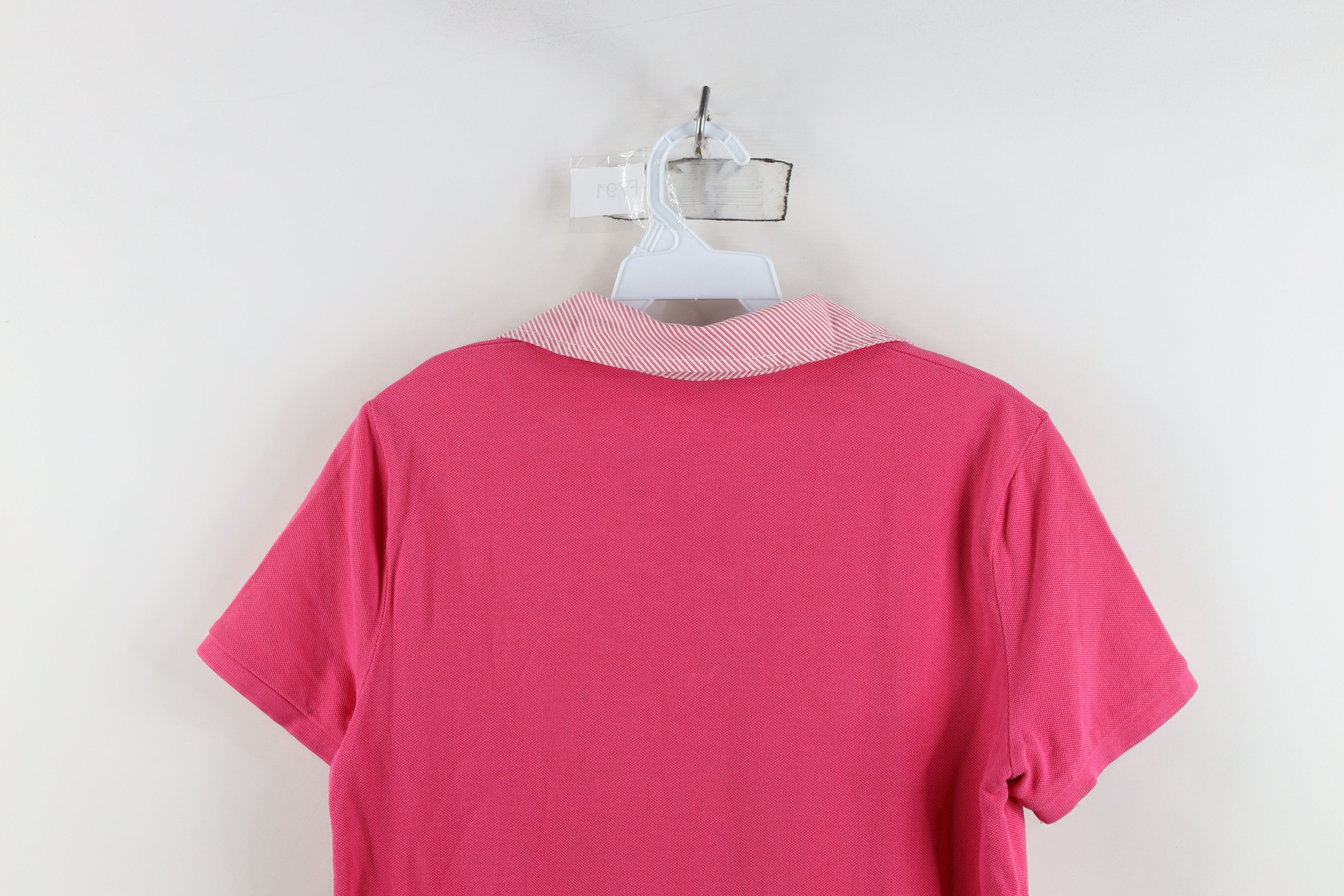 Ralph Lauren Vintage Y2K Ralph Lauren Crest Collared Polo Shirt Pink Size M / US 6-8 / IT 42-44 - 13 Thumbnail