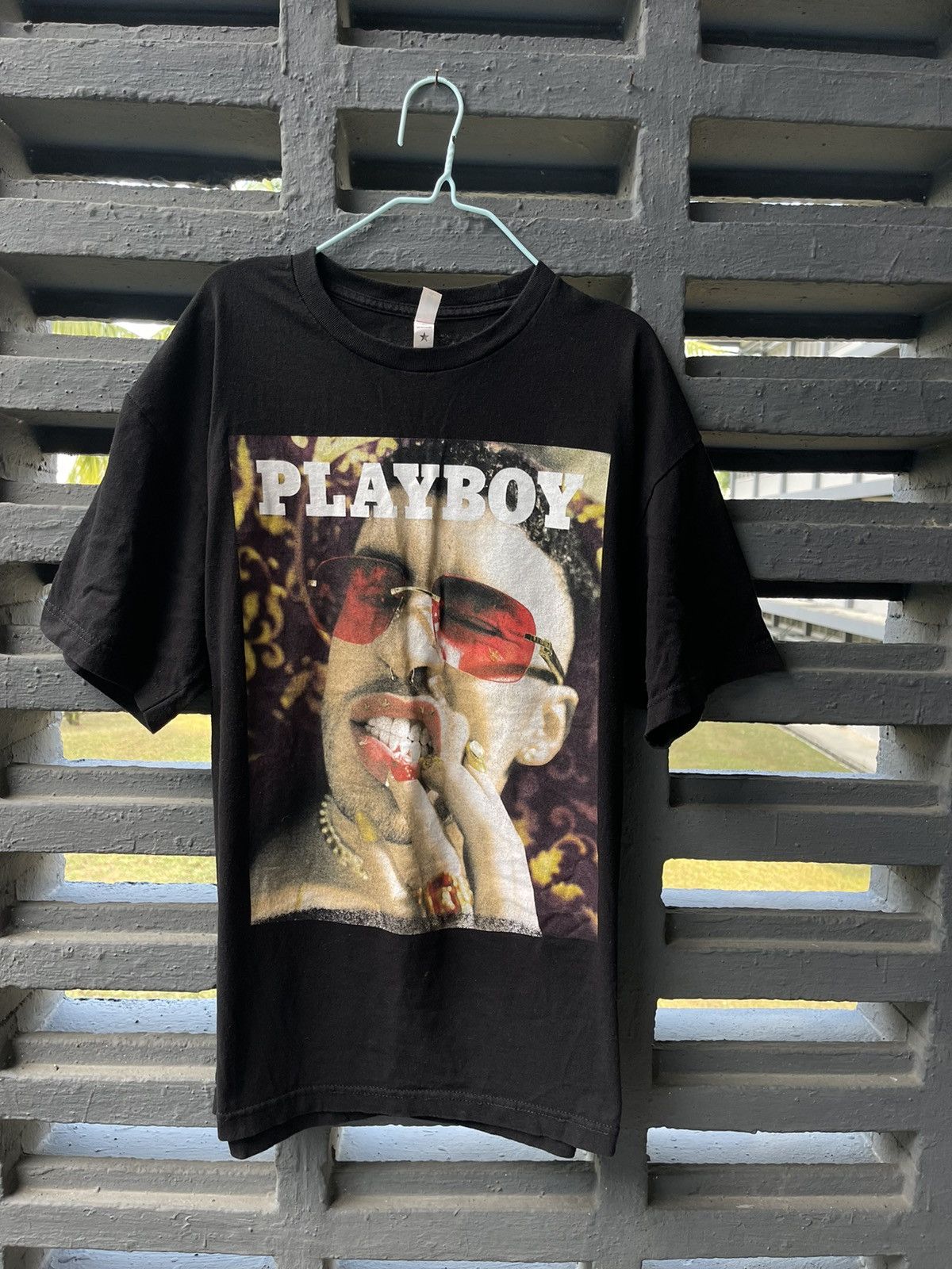 Designer × Playboy Vintage Play Boy over print shirt Size US L / EU 52-54 / 3 - 1 Thumbnail