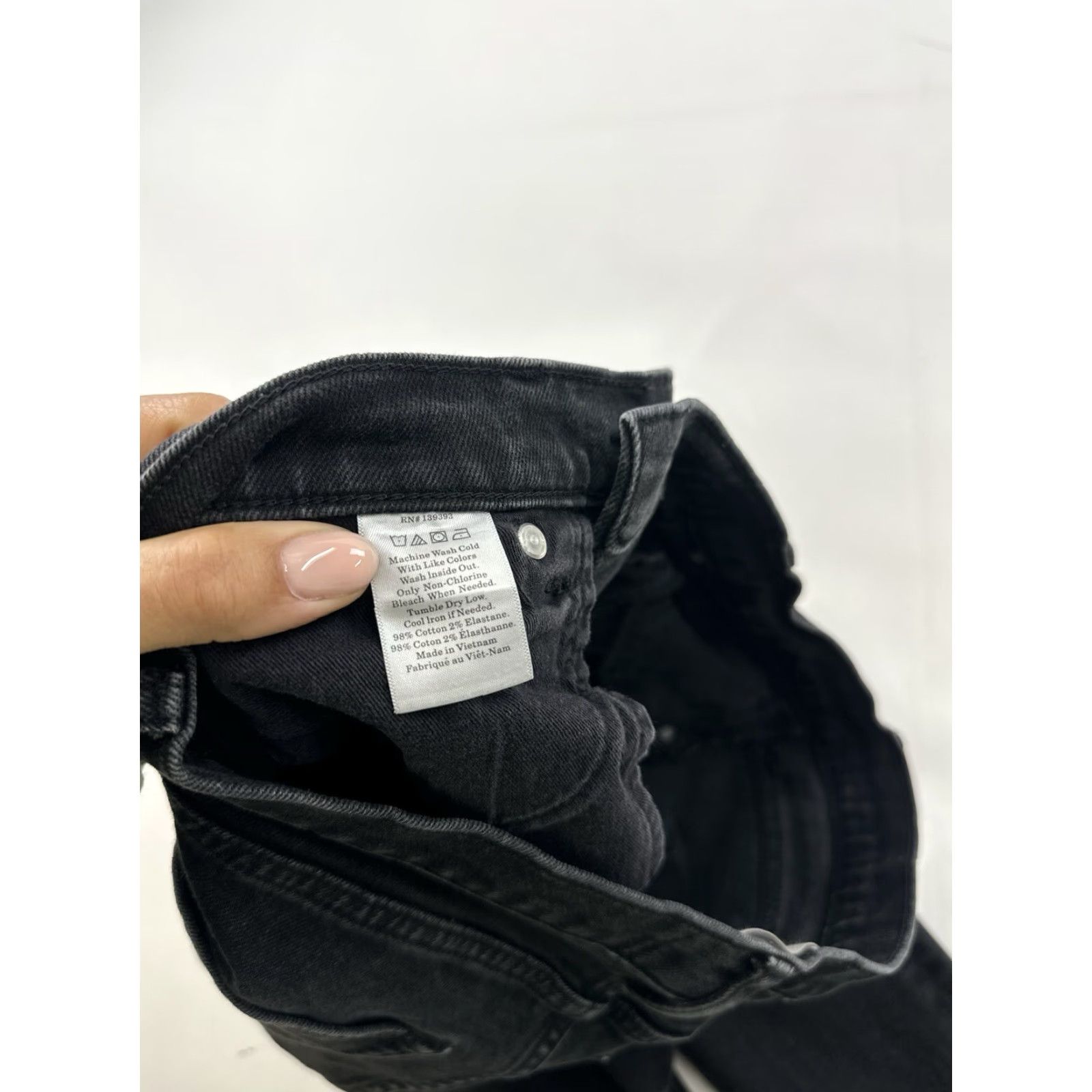 Everlane Everlane Jeans Women’s 29 Black Skinny Stretch Jeans Slim Regular 27in Inseam Womens Size 29" - 6 Thumbnail