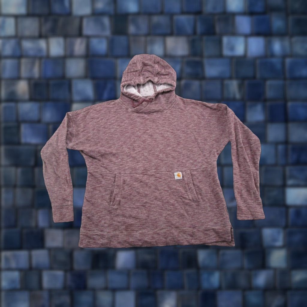 Carhartt Carhartt Womens Pullover Hoodie Relaxed Fit M Heather Workwear 103591 Size M / US 6-8 / IT 42-44 - 1 Thumbnail