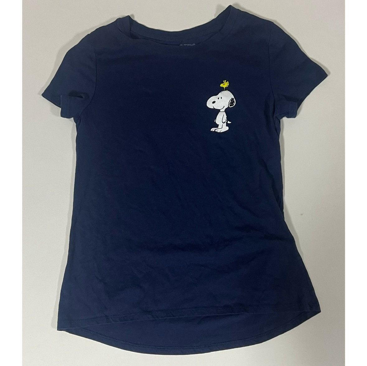 Peanuts Peanuts Navy Blue Snoopy Graphic T-Shirt Top Tee Size XS 💙✨ Size US XS / EU 42 / 0 - 1 Thumbnail