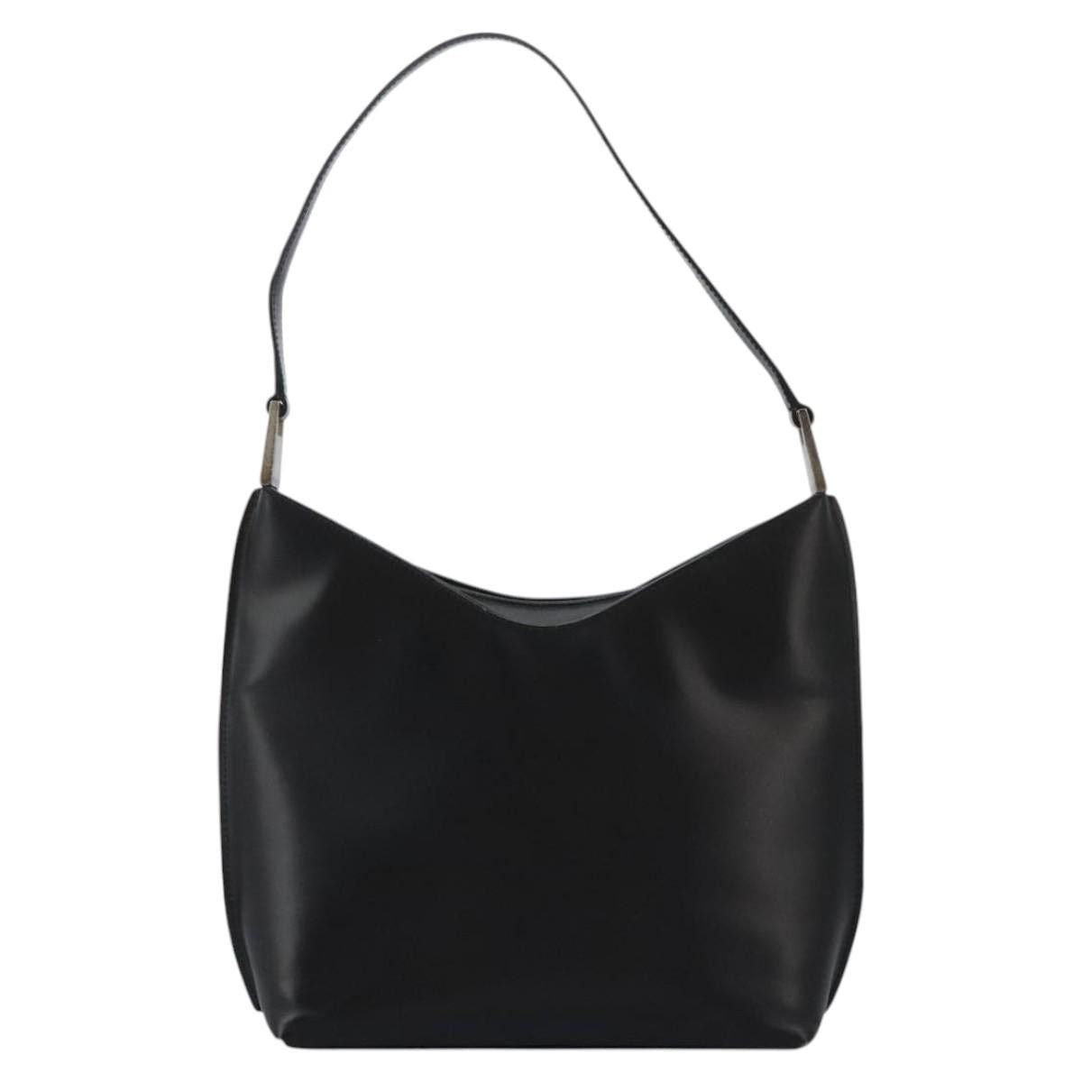 Gucci GUCCI Shoulder Bag Leather Black Size ONE SIZE - 3 Thumbnail