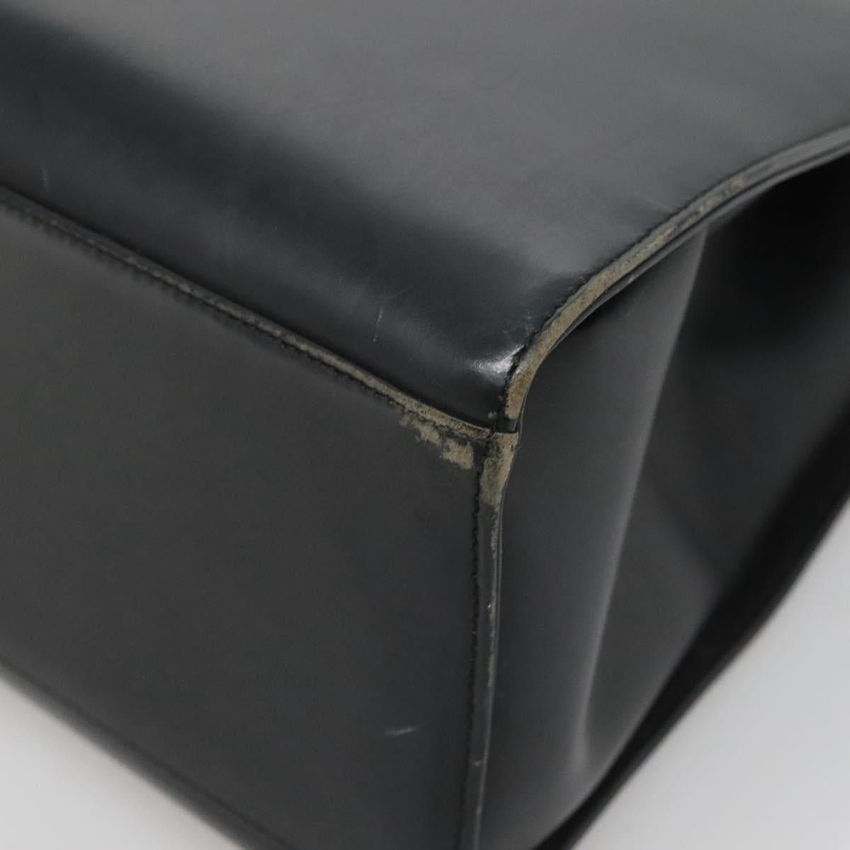 Gucci GUCCI Bamboo Hand Bag Leather Black 002 1010 002 1010 Size ONE SIZE - 10 Thumbnail