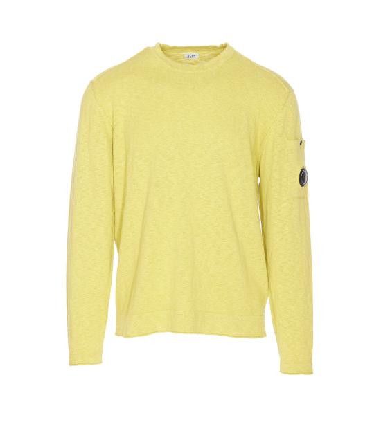 C.P. Company C.P. COMPANY Men Sweater 18CMKN302A 110373A245 Yellow Size US M / EU 48-50 / 2 - 1 Thumbnail