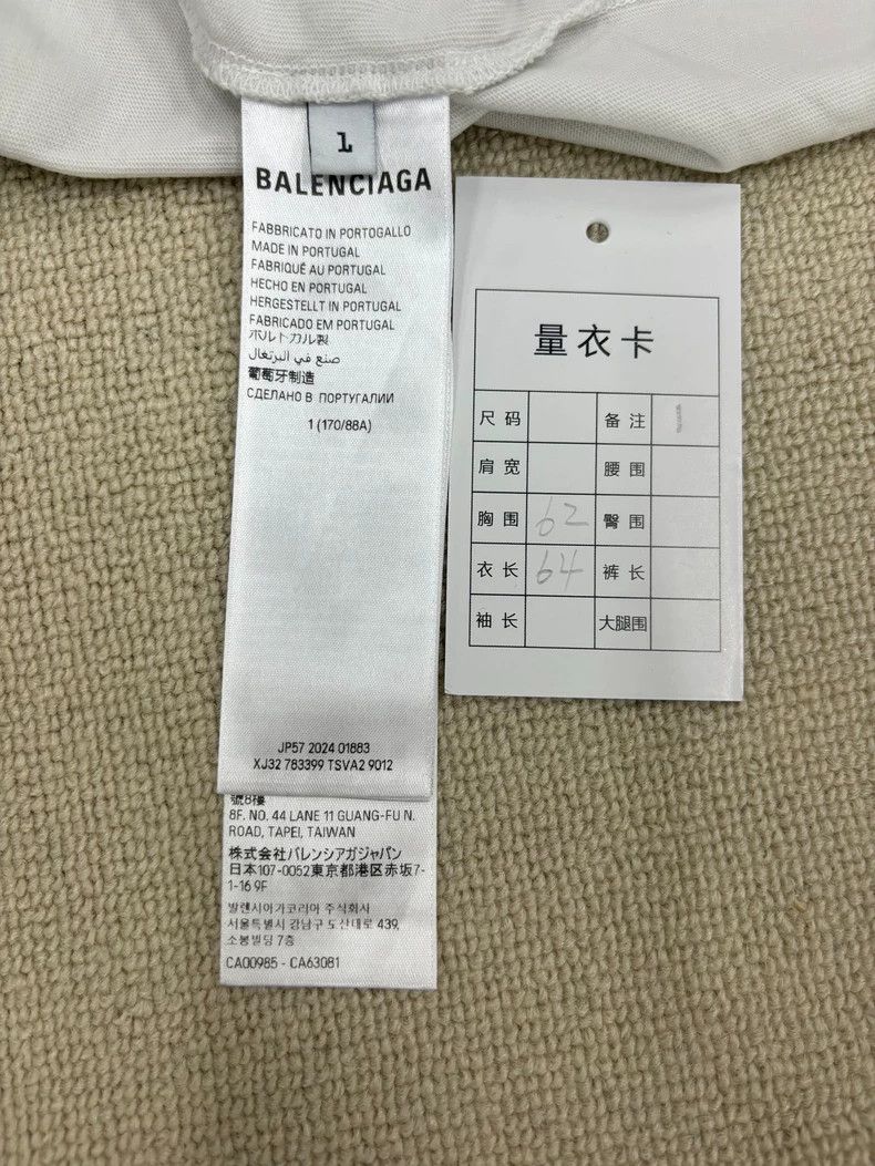Balenciaga Balenciaga Cloth logo short sleeve Size US S / EU 44-46 / 1 - 5 Thumbnail