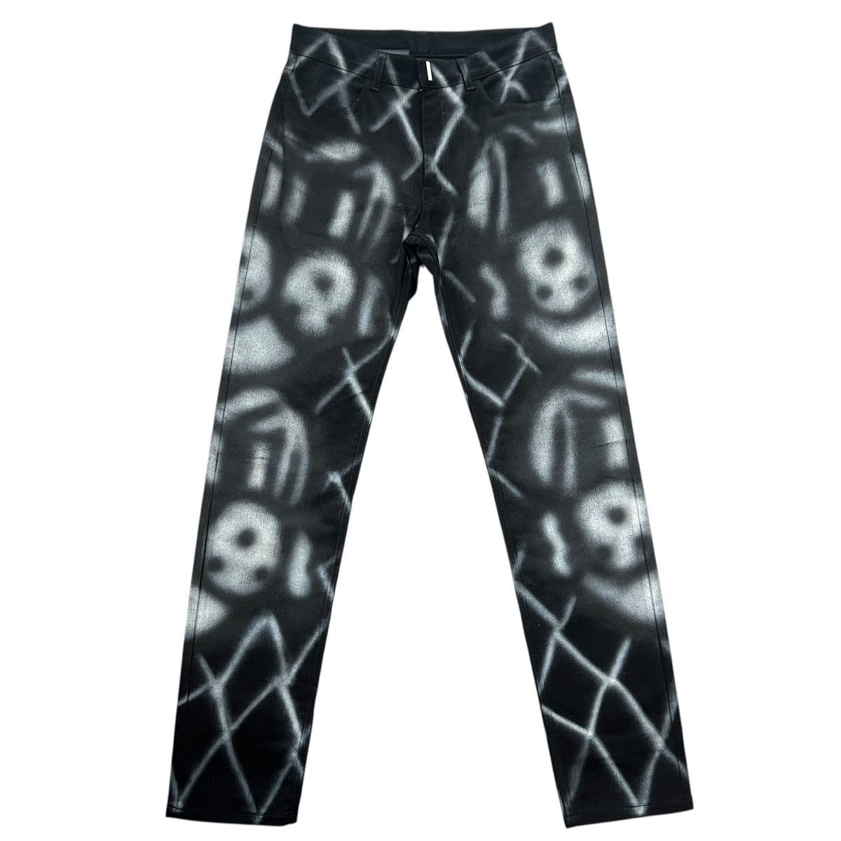 Chito × Givenchy GIVENCHY 2022ss CHITO Spray Graffiti Dog Print Pants Size US 31 - 1 Thumbnail