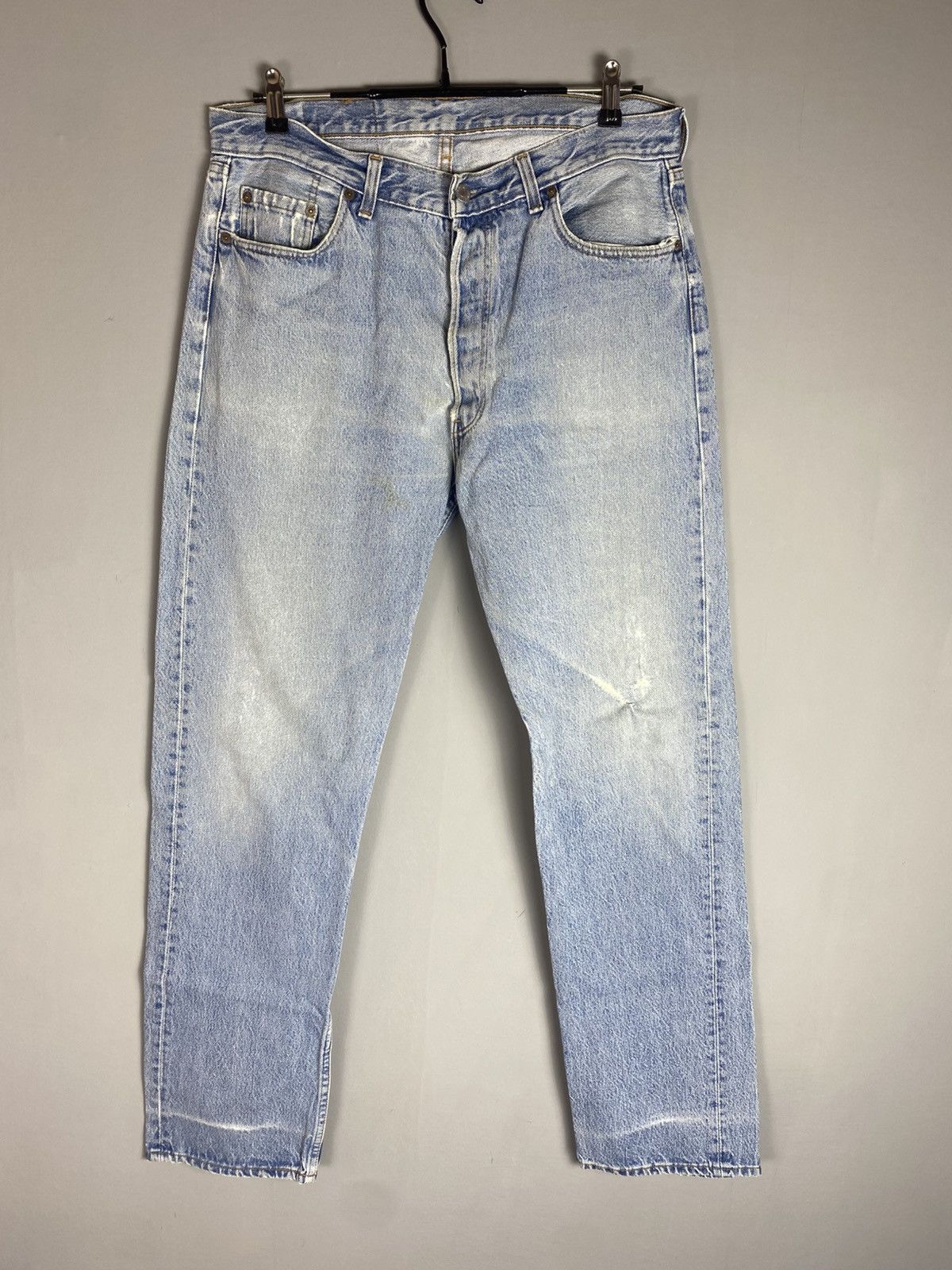 Levi's Vintage 90s LEVIS 501 jeans denim Size US 36 / EU 52 - 6 Thumbnail