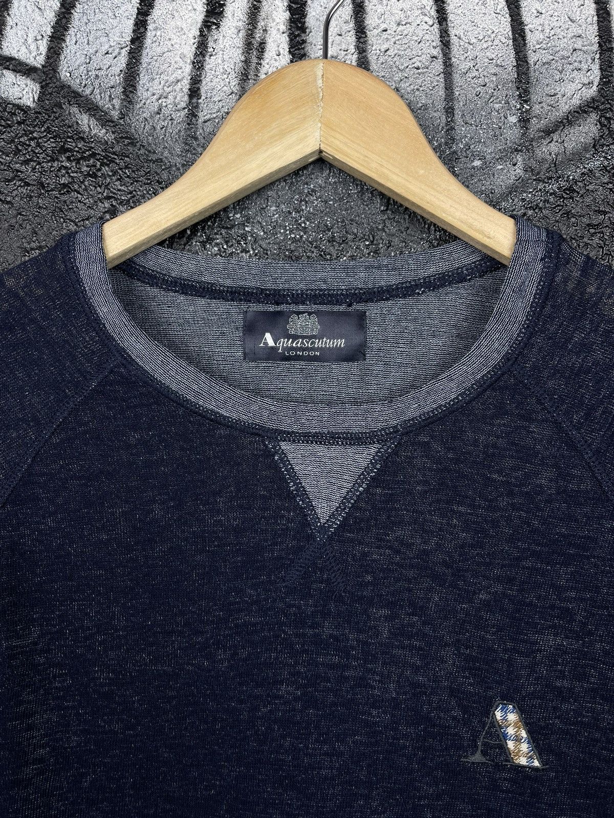 Aquascutum Aquascutum London Blue Cottoned Jumper Men’s Sweater Size L Size US XXL / EU 58 / 5 - 5 Thumbnail