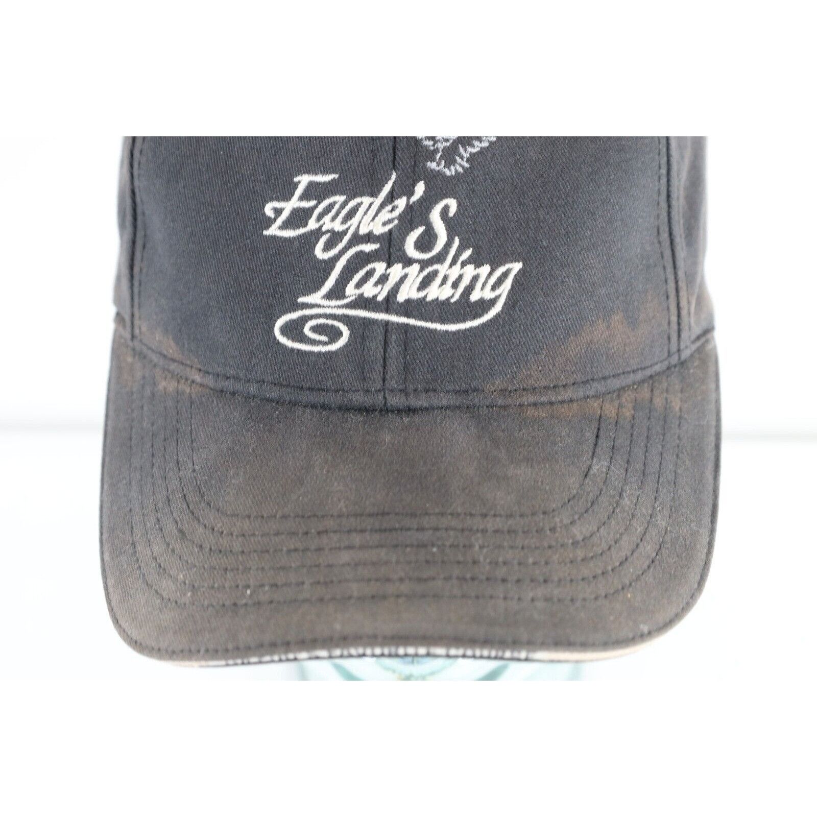 Vintage Vintage 90s Streetwear Distressed Eagles Landing Golf Hat Size ONE SIZE - 3 Thumbnail