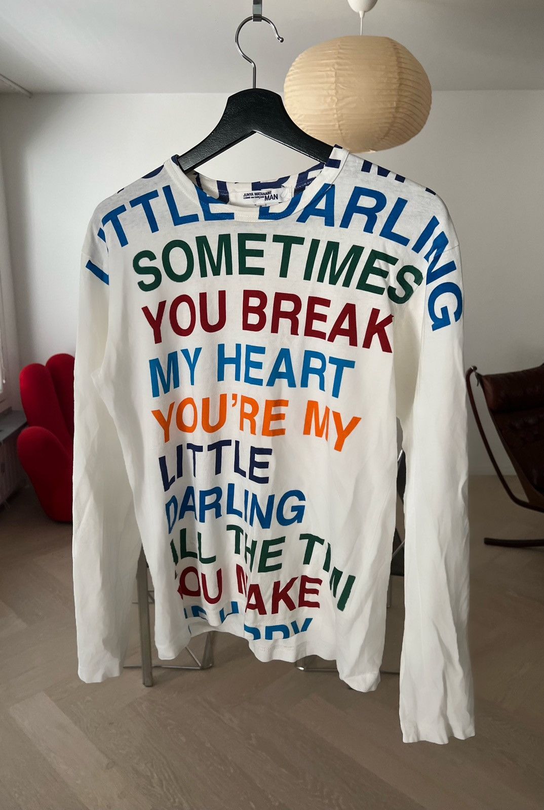 トップス vintage poem long sleeve junya watanabe Junya Watanabe Poem Long Sleeve | Grailed