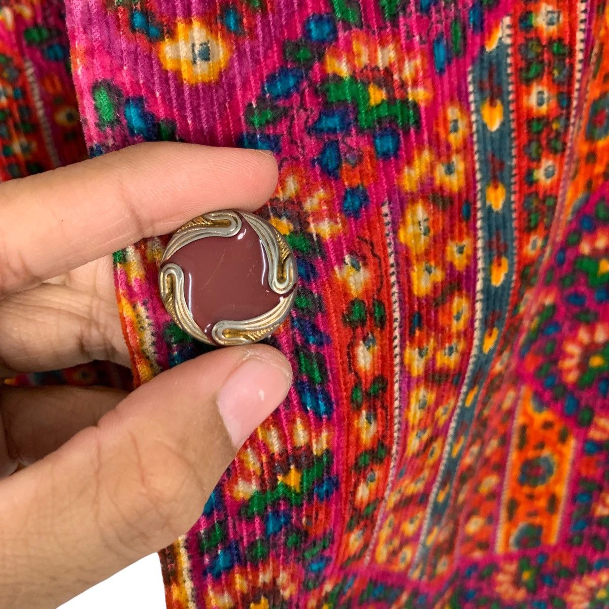 Ungaro Paris 90's UNGARO Tapestry Jacquard Pattern Jacket #2728-C123 Size S / US 4 / IT 40 - 14 Thumbnail