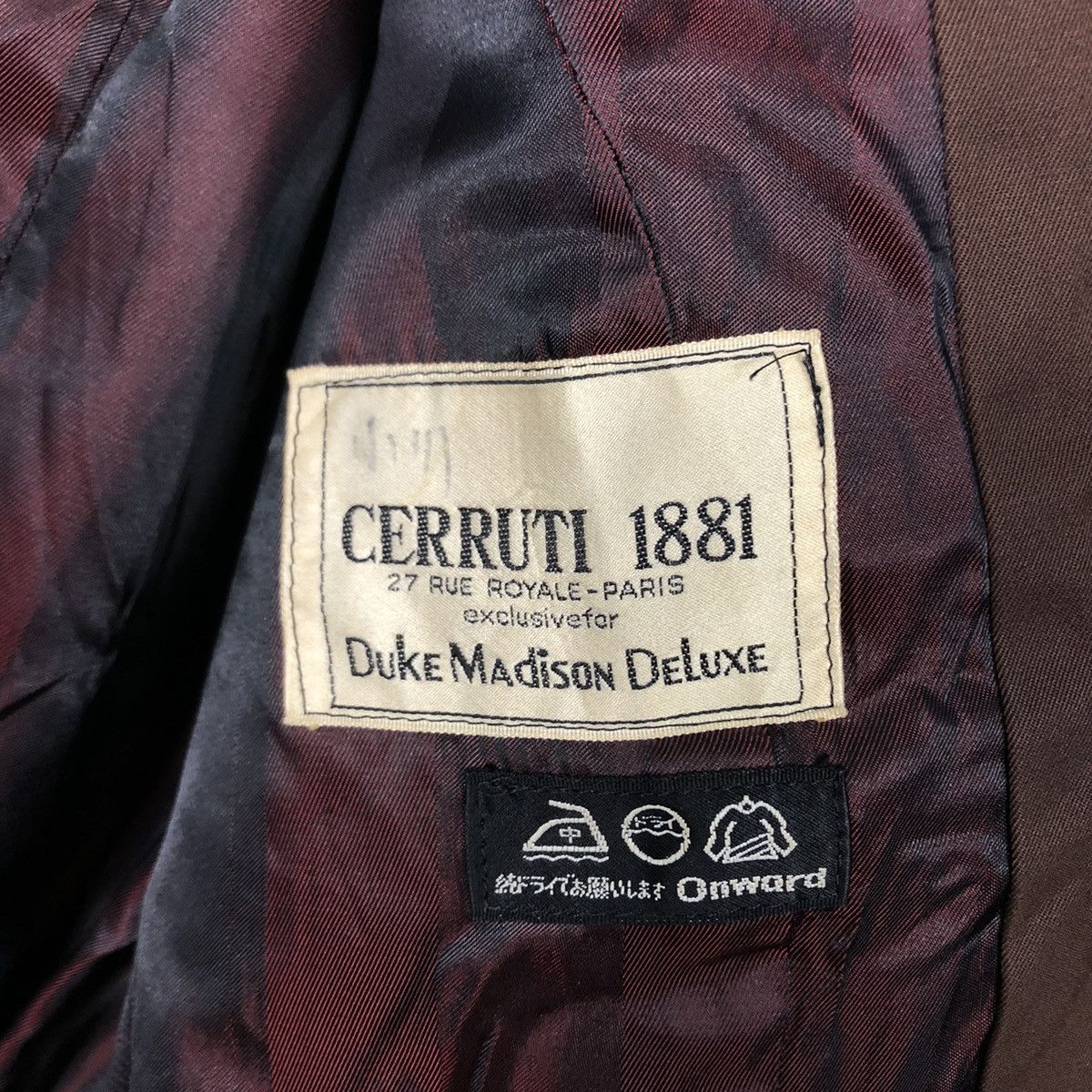 Japanese Brand 📌Vintage Long Jacket Cerutti 1881 Size US L / EU 52-54 / 3 - 19 Thumbnail