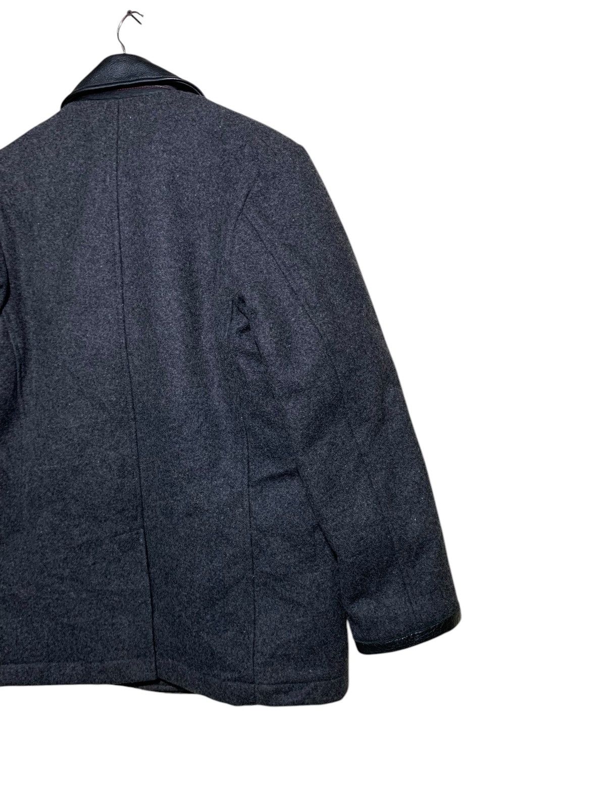 Paul Smith 🔥PAUL SMITH RED EAR LEATHER PARTS WOOL JACKETS Size US M / EU 48-50 / 2 - 8 Thumbnail