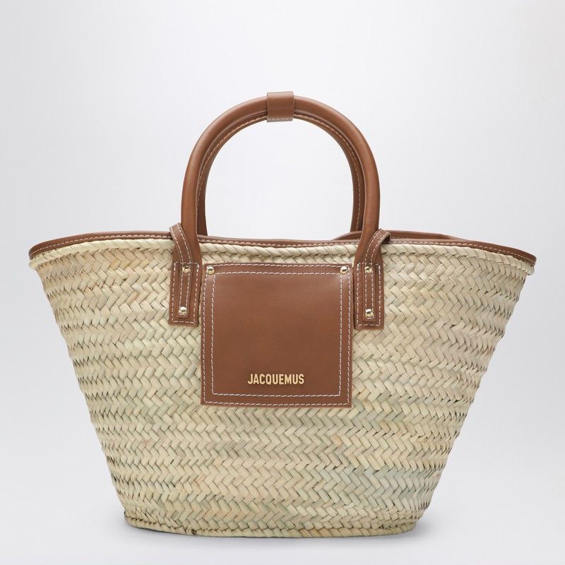 Jacquemus Jacquemus Le Panier Soli Raffia Bag Size ONE SIZE - 1 Thumbnail