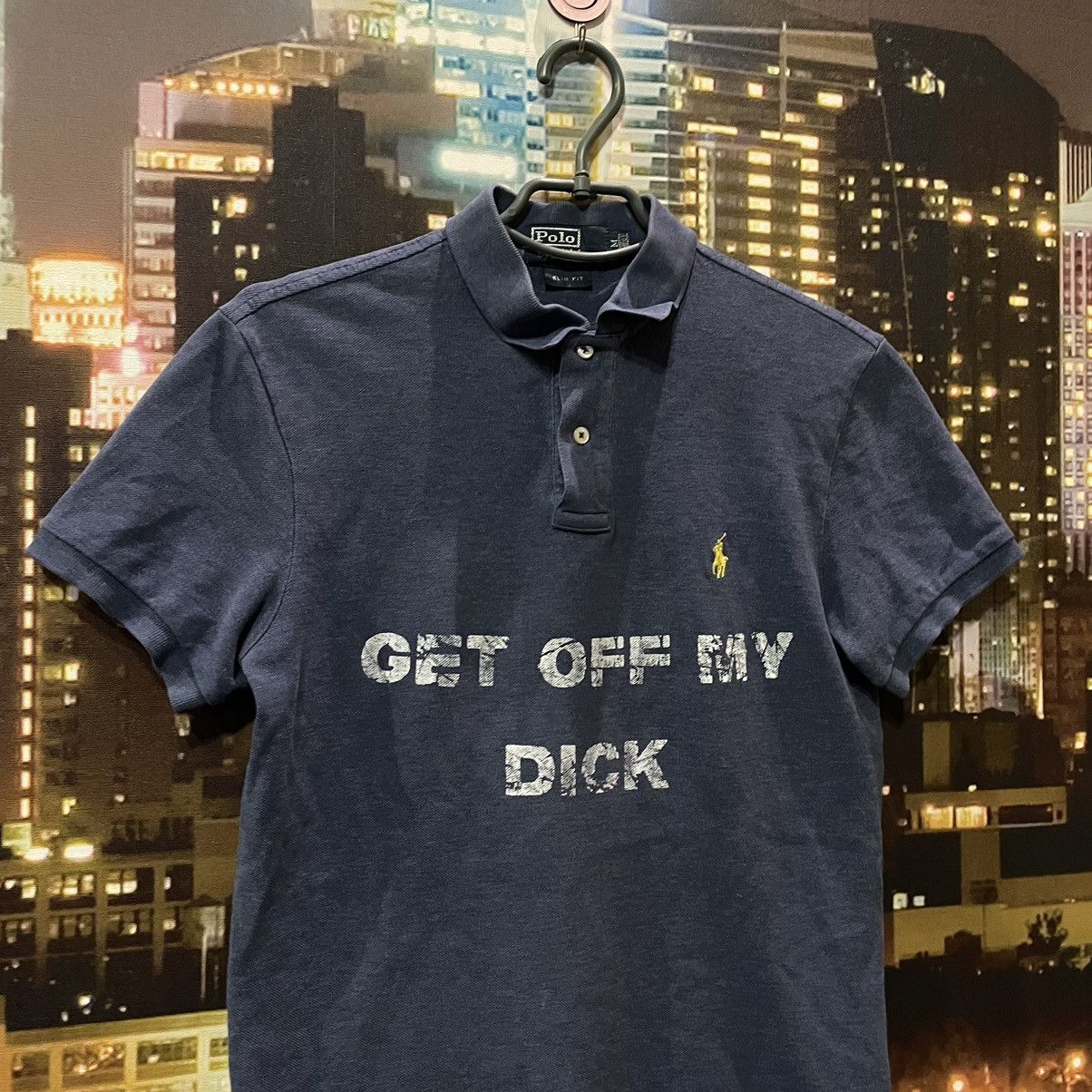 Polo Ralph Lauren VINTAGE 90S RALPH LAUREN GET OFF MY DICK PENIS OPIUM PORNO Size US M / EU 48-50 / 2 - 2 Thumbnail