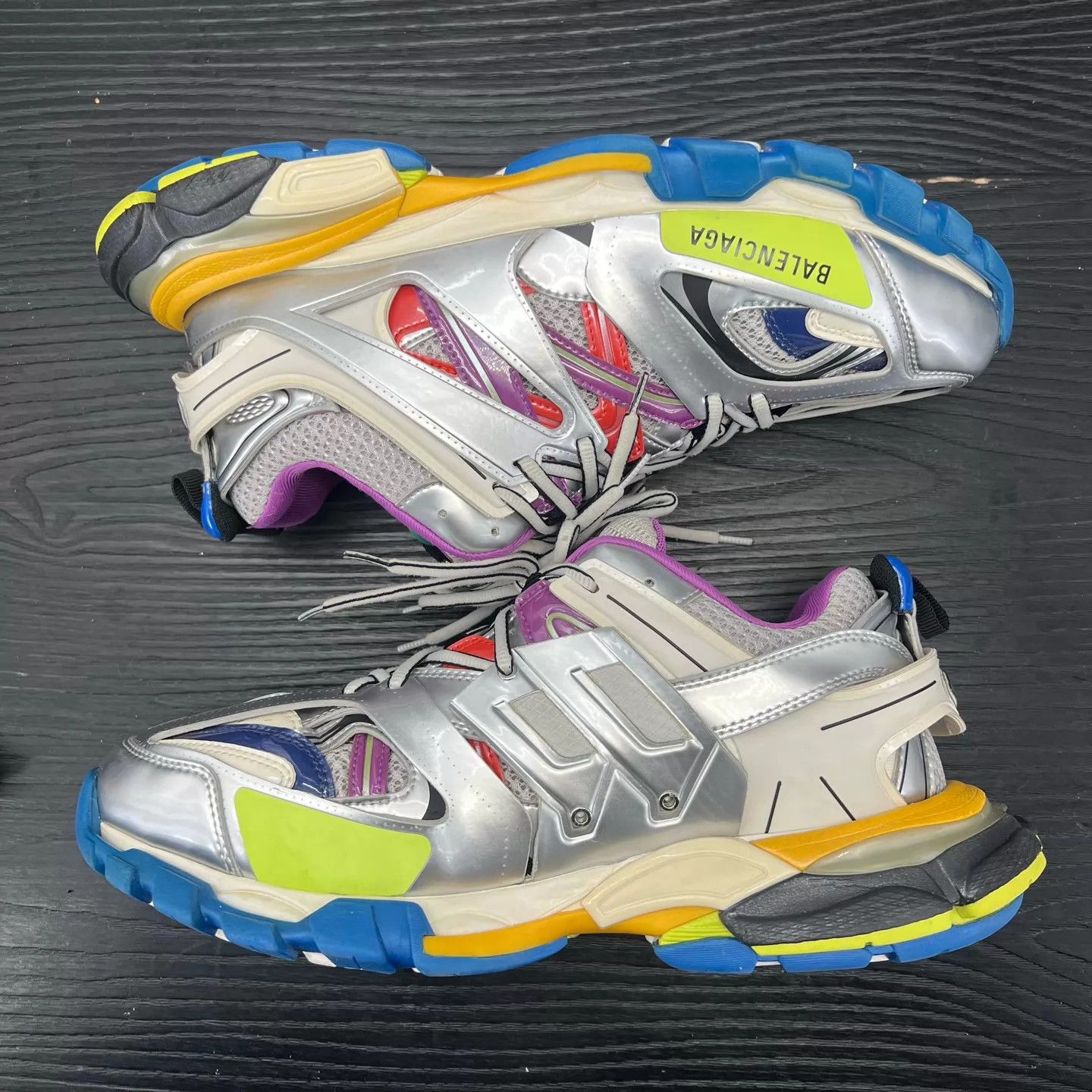 Balenciaga Balenciaga Track multicolor 44 like new Size US 11 / EU 44 - 2 Thumbnail