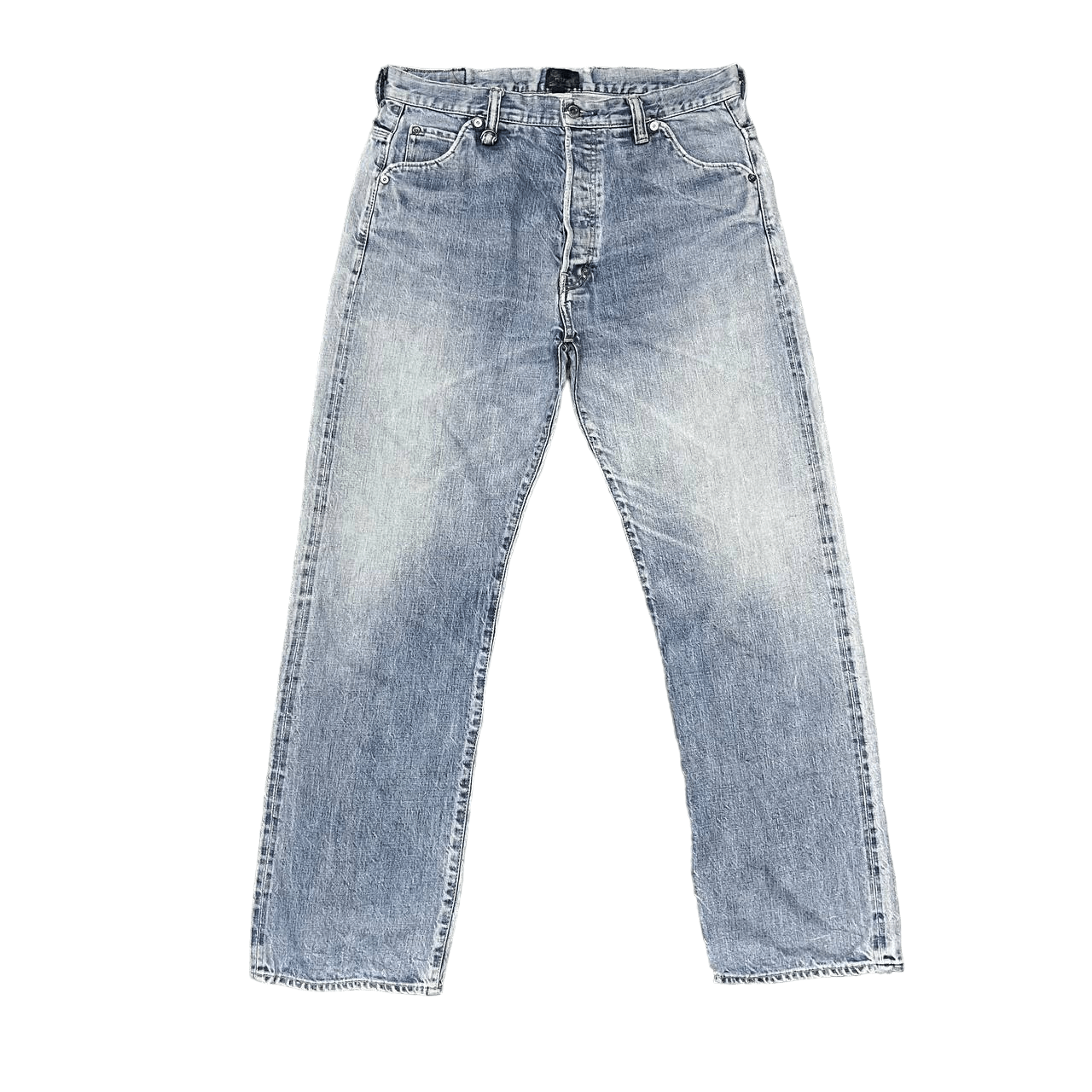 image of Distressed Denim x Nitraid Vintage Nitraid Underground Selvedge Denim Jeans, Men's (Size 34)