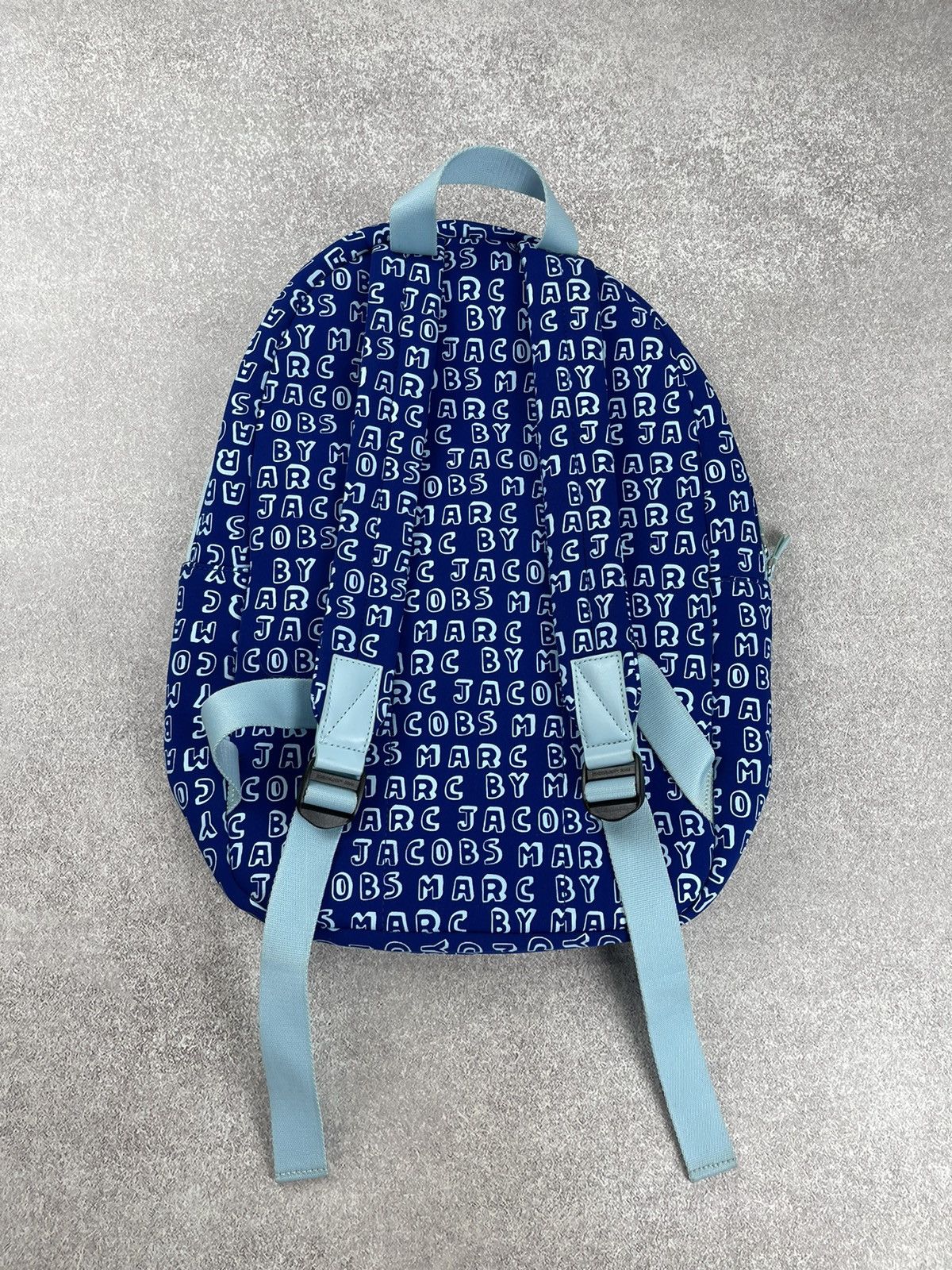 Marc Jacobs Marc Jacobs Backpack Monogram Blue Size ONE SIZE - 8 Thumbnail