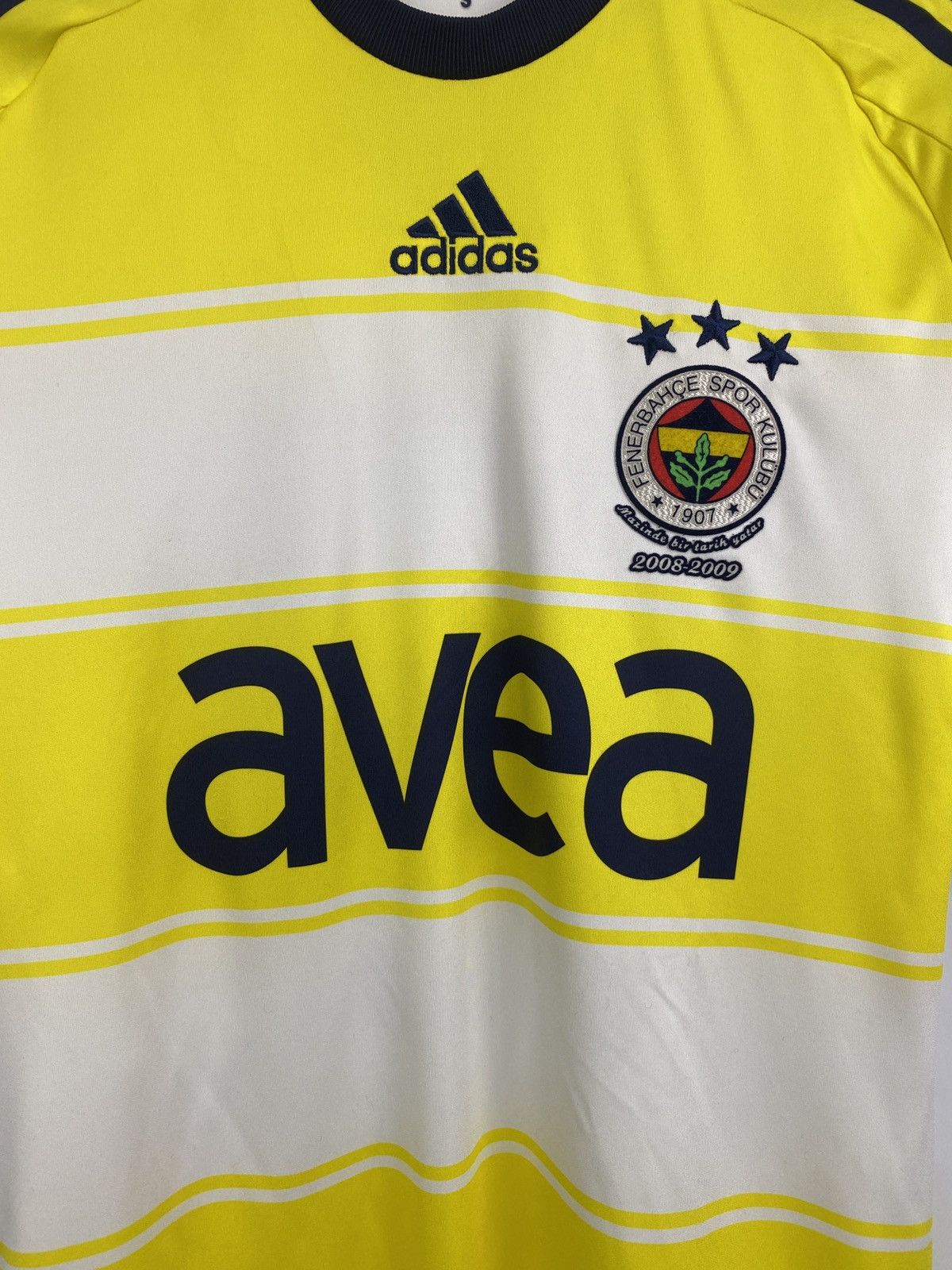 Adidas 🇹🇷 Vintage 2008 Fenerbahce Semih Adidas t-shirt rare retro Size US S / EU 44-46 / 1 - 4 Thumbnail