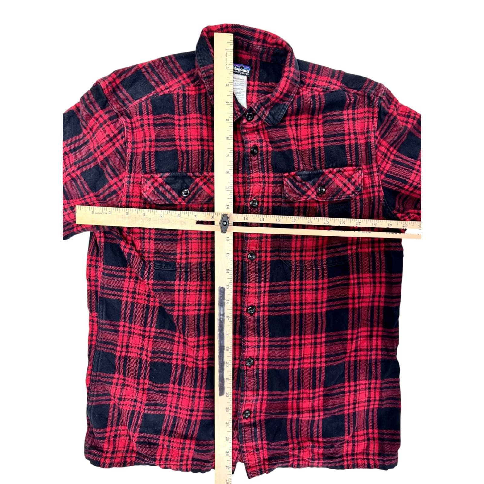 Patagonia Patagonia Men's Shirt Long Sleeve Red Plaid Flannel Size M Size US M / EU 48-50 / 2 - 4 Thumbnail