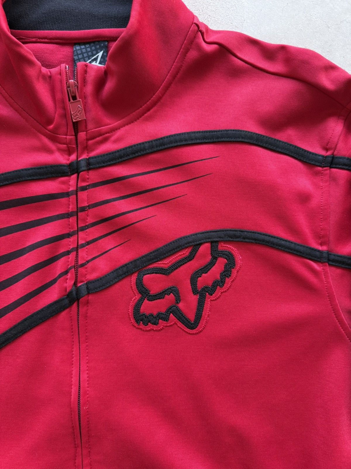 Fox Racing Vintage Fox Racing Zip Up Jacket Size US XL / EU 56 / 4 - 3 Thumbnail