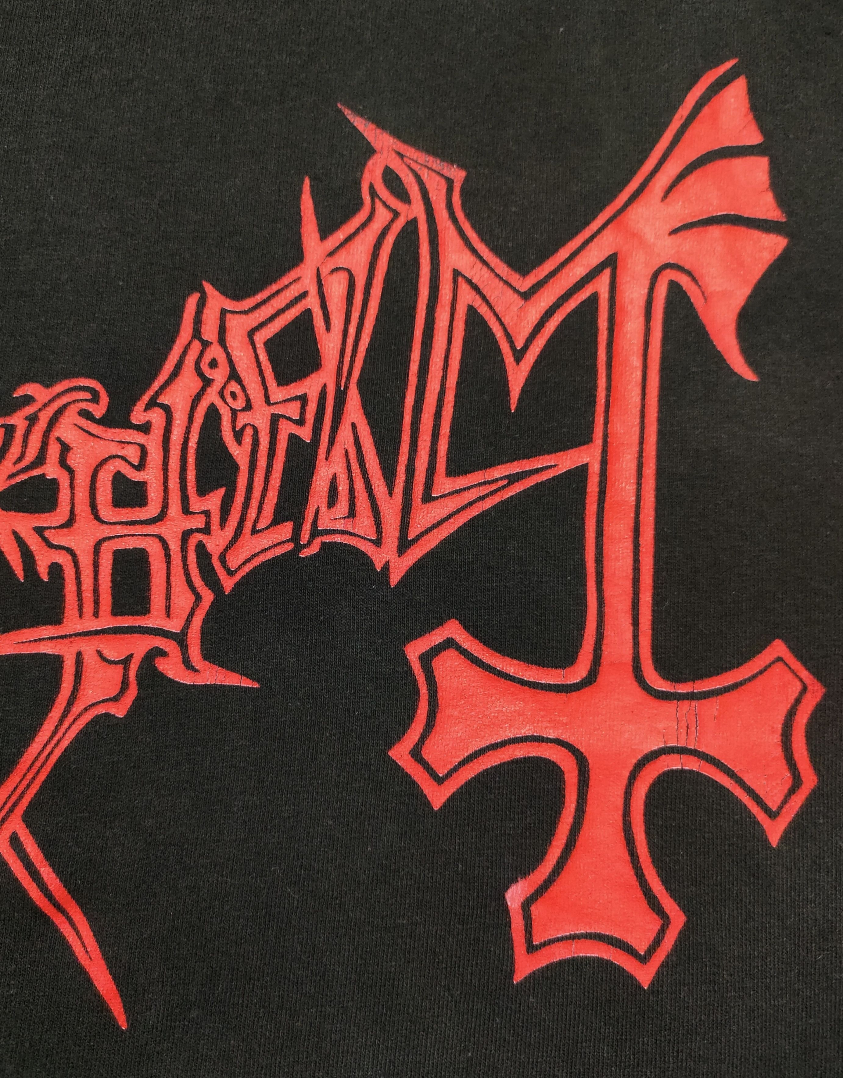 Band Tees Early 00s MAYHEM - PURE NORWEGIAN BLACK METAL Vtg Tee Size US XL / EU 56 / 4 - 4 Thumbnail