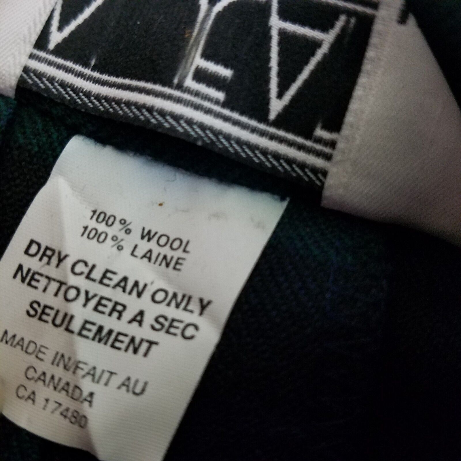 Vintage Vtg Aljean Pleated Wool Tartan Plaid Kilt Wrap Skirt 28in Size 28" / US 6 / IT 42 - 11 Thumbnail