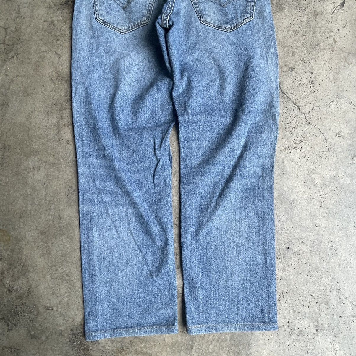 Levi's Vintage Clothing 🔥Vintage Levis 541 Stoned Washed Ripped Distress Denim Jeans Size US 29 - 6 Thumbnail