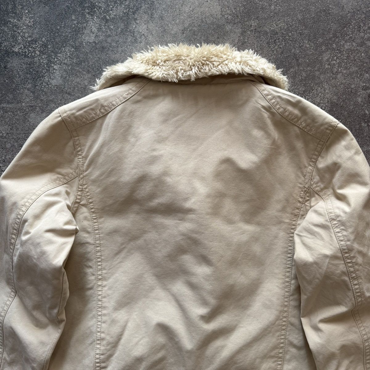 Abercrombie & Fitch Abercrombie & Fitch Vintage Y2K Faux Fur Details Jacket Size L / US 10 / IT 46 - 8 Thumbnail