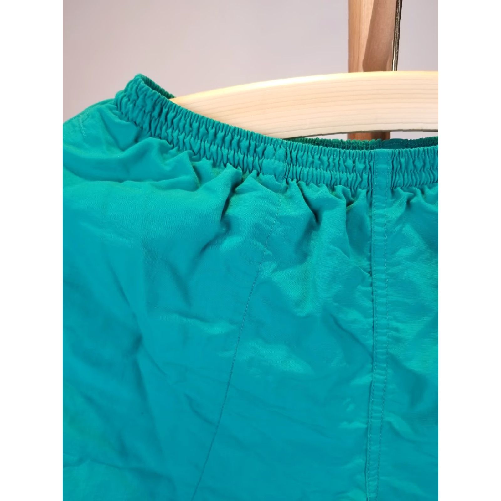 Patagonia VINTAGE Patagonia GREEN BAGGIES SHORTS SZ MEN'S SMALL Mens Shorts Classic Bermuda Lined Canvas Green Baggy Style ShortS Size US 29 - 3 Thumbnail