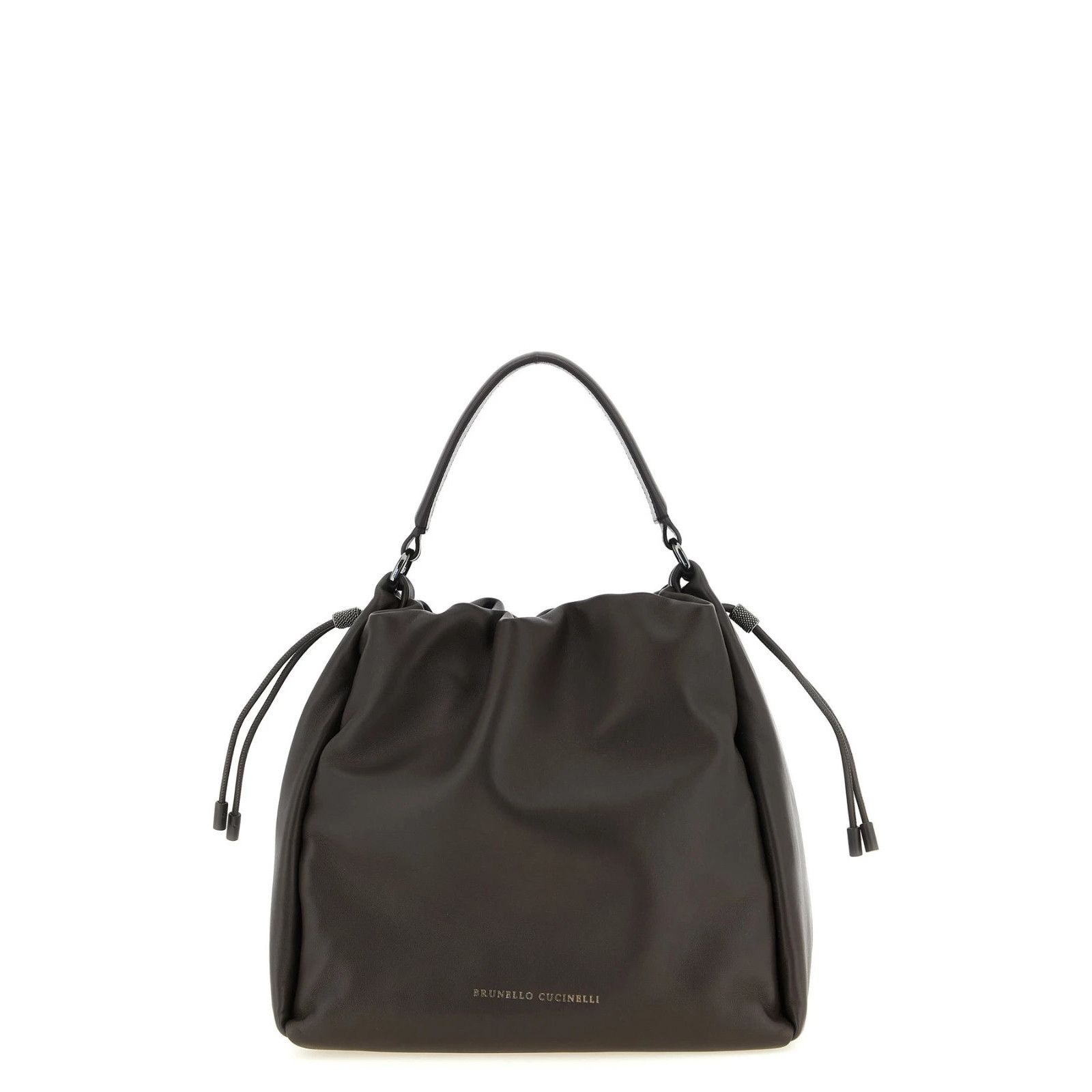 Brunello Cucinelli BRUNELLO CUCINELLI $4400 Brown Bucket Bag New & Authentic Size ONE SIZE - 1 Thumbnail