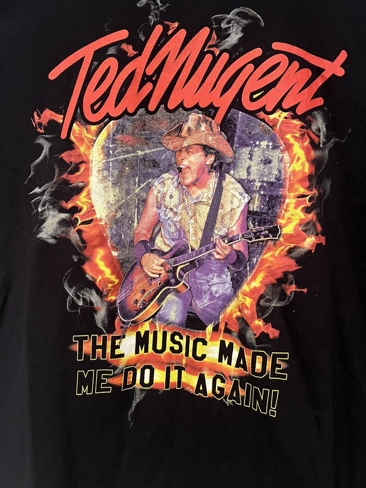 Gildan Ted Nugent 2019 “the music made me do it again” tour Size US XXL / EU 58 / 5 - 2 Thumbnail