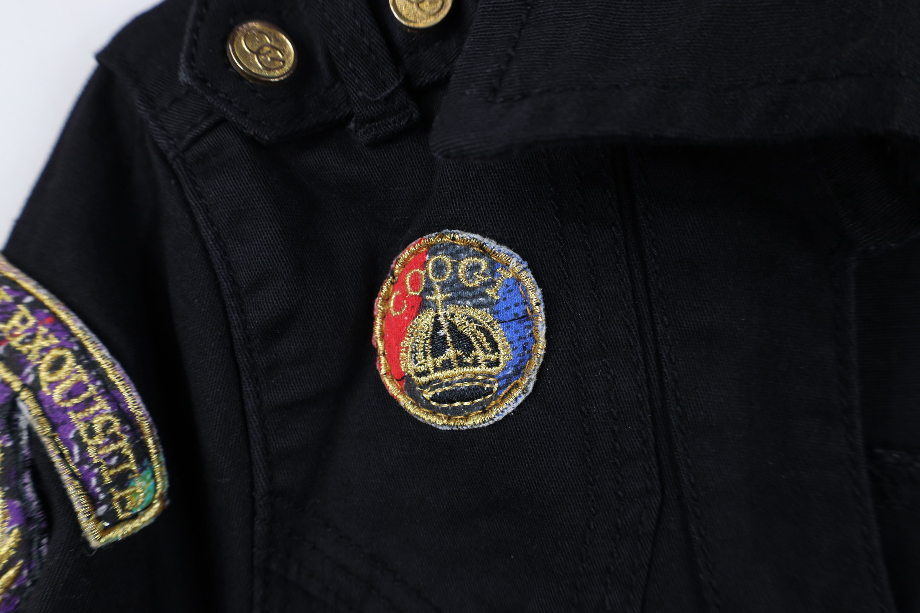 Coogi Deadstock Vintage Y2K Coogi Womens Stretch Denim Coveralls Size M / US 6-8 / IT 42-44 - 12 Thumbnail